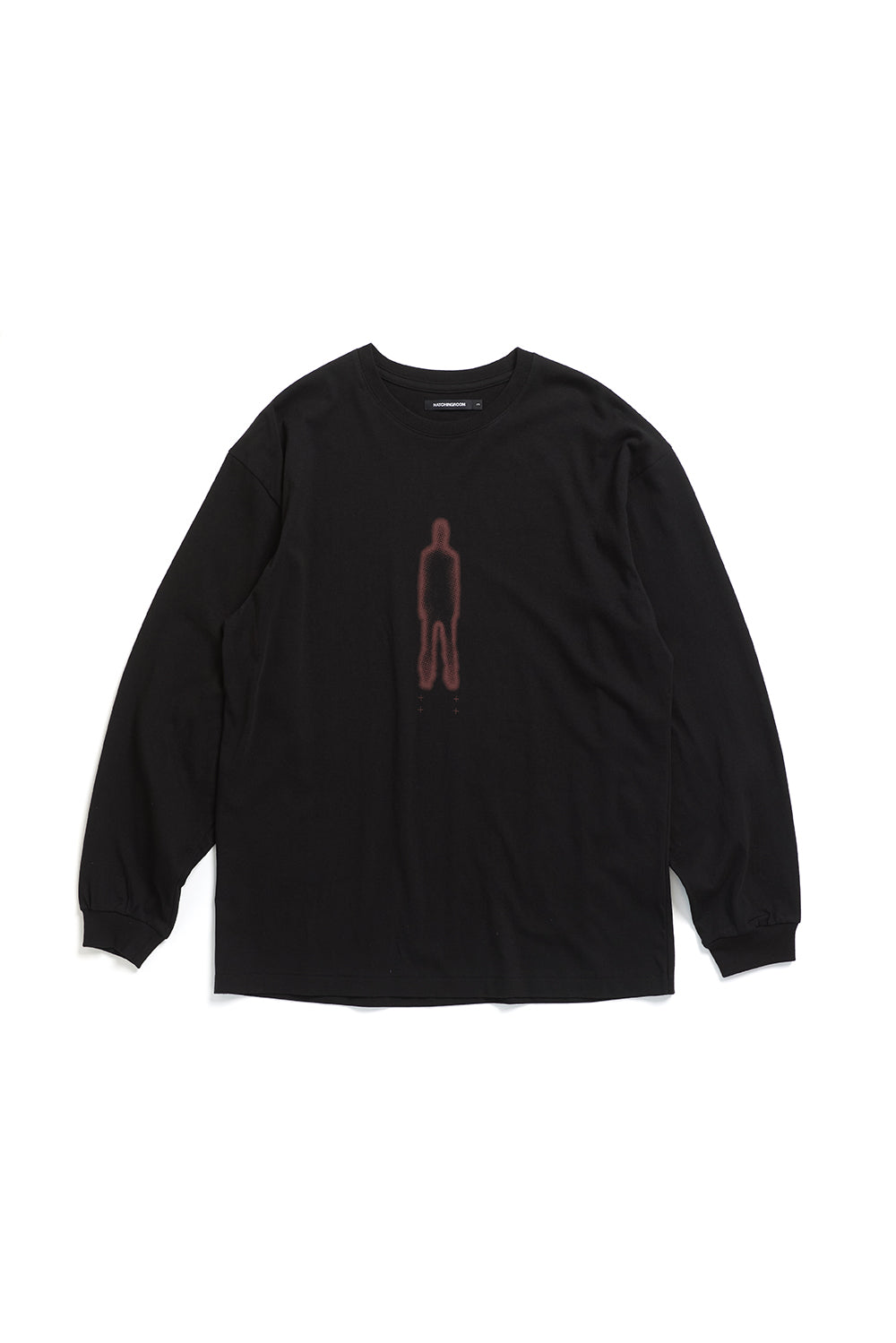 Hatchingroom - Red Ghost Tee (Black) product image 1 | TRAB K-Fashion Australia