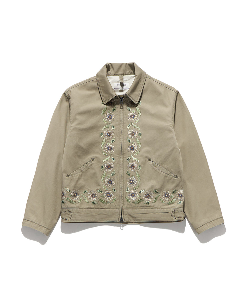 Eastlogue - Embroidery Swing Jacket (Sand) product image 5 | TRAB K-Fashion Australia