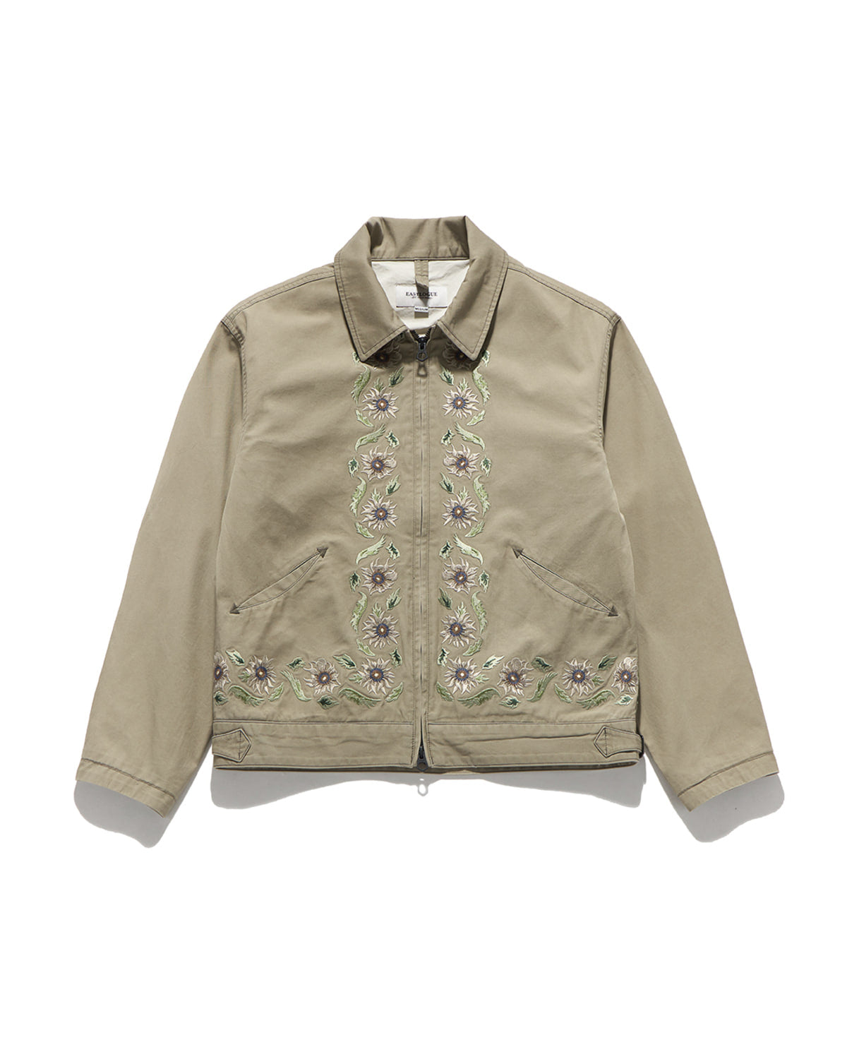 Eastlogue - Embroidery Swing Jacket (Sand) product image 5 | TRAB K-Fashion Australia