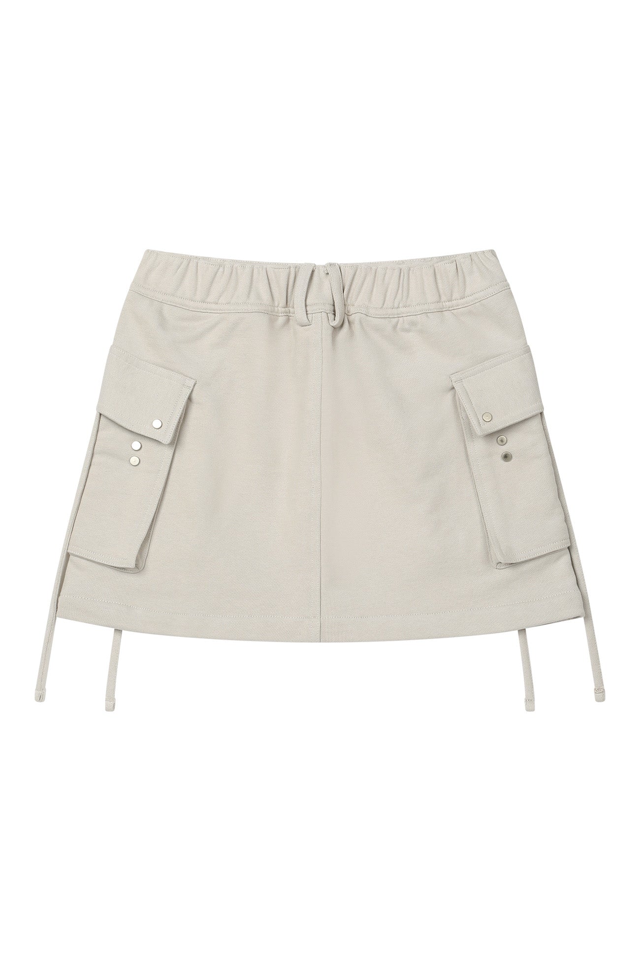 Deinet - Jersey Mini Skirt (Beige) product image 2 | TRAB K-Fashion Australia