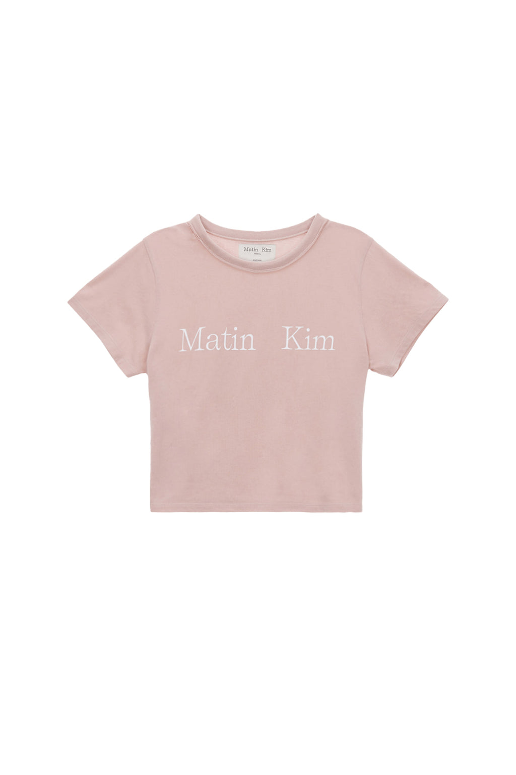 Matin Kim - Logo Crop Top (Black) product image 12 | TRAB K-Fashion Australia