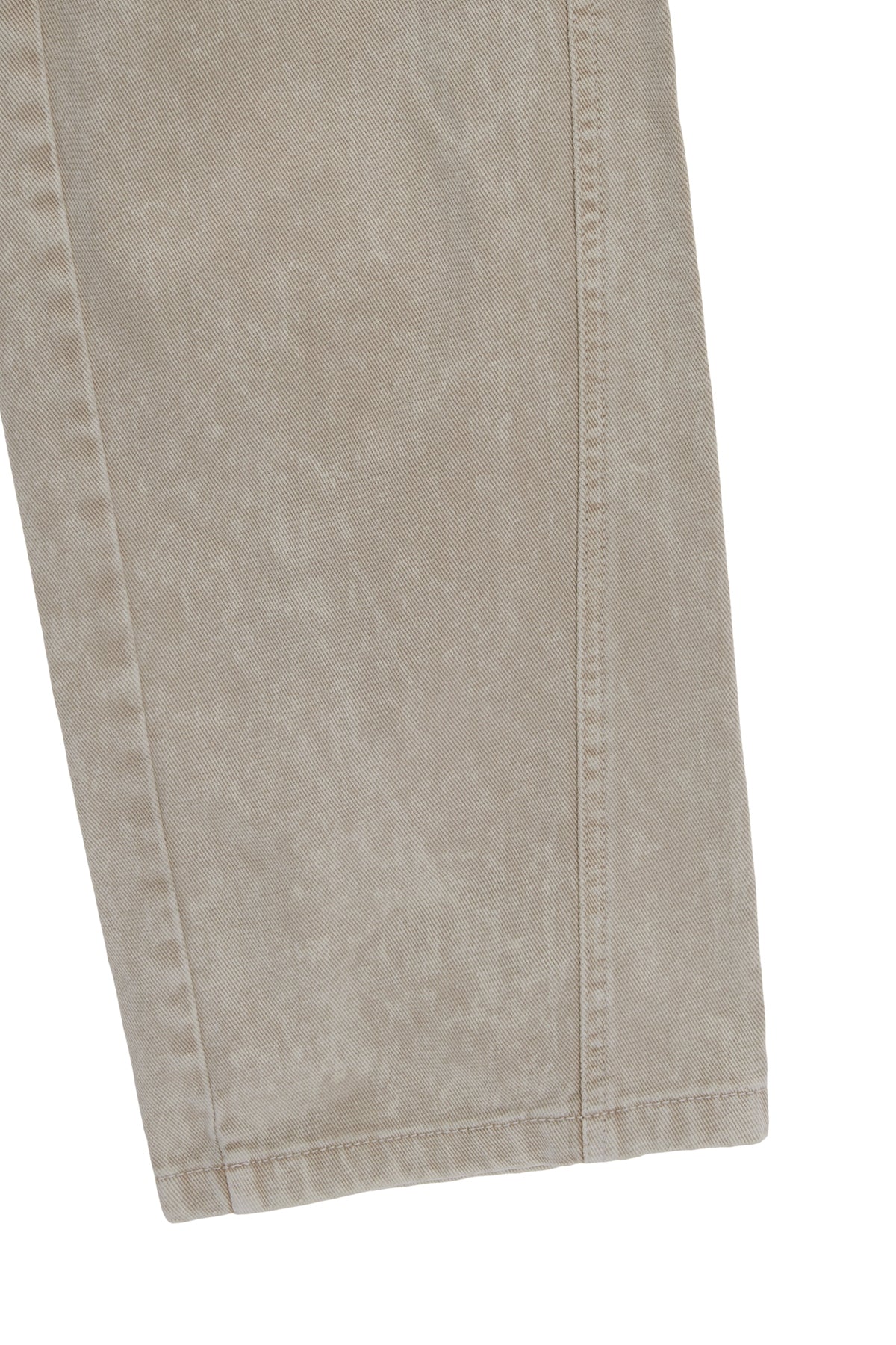 Matin Kim - Side Point Color Denim Pants (Beige) product image 4 | TRAB K-Fashion Australia