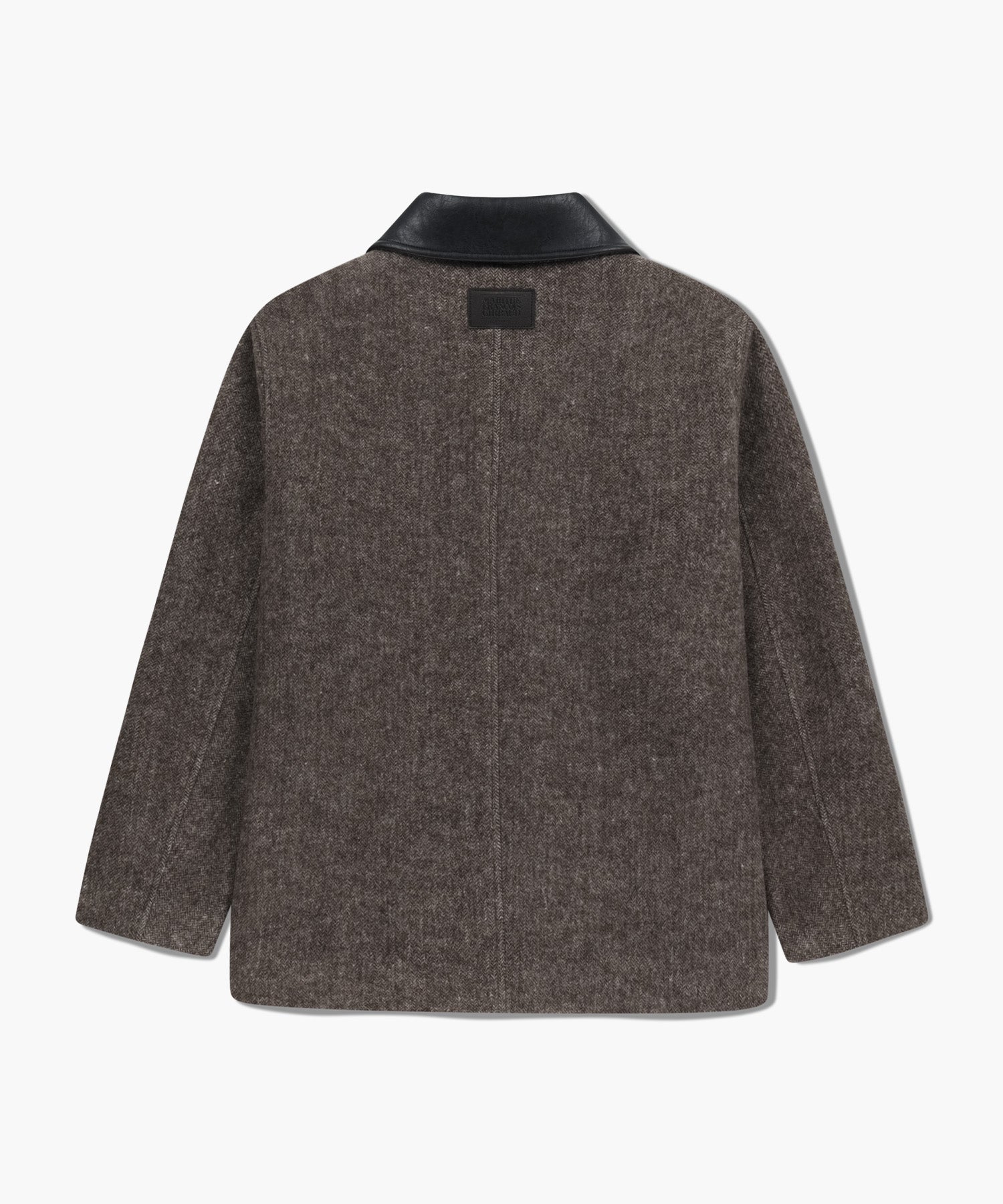 Marithe & Francois Girbaud - Collar Point Half Coat (Brown) product image 12 | TRAB K-Fashion Australia