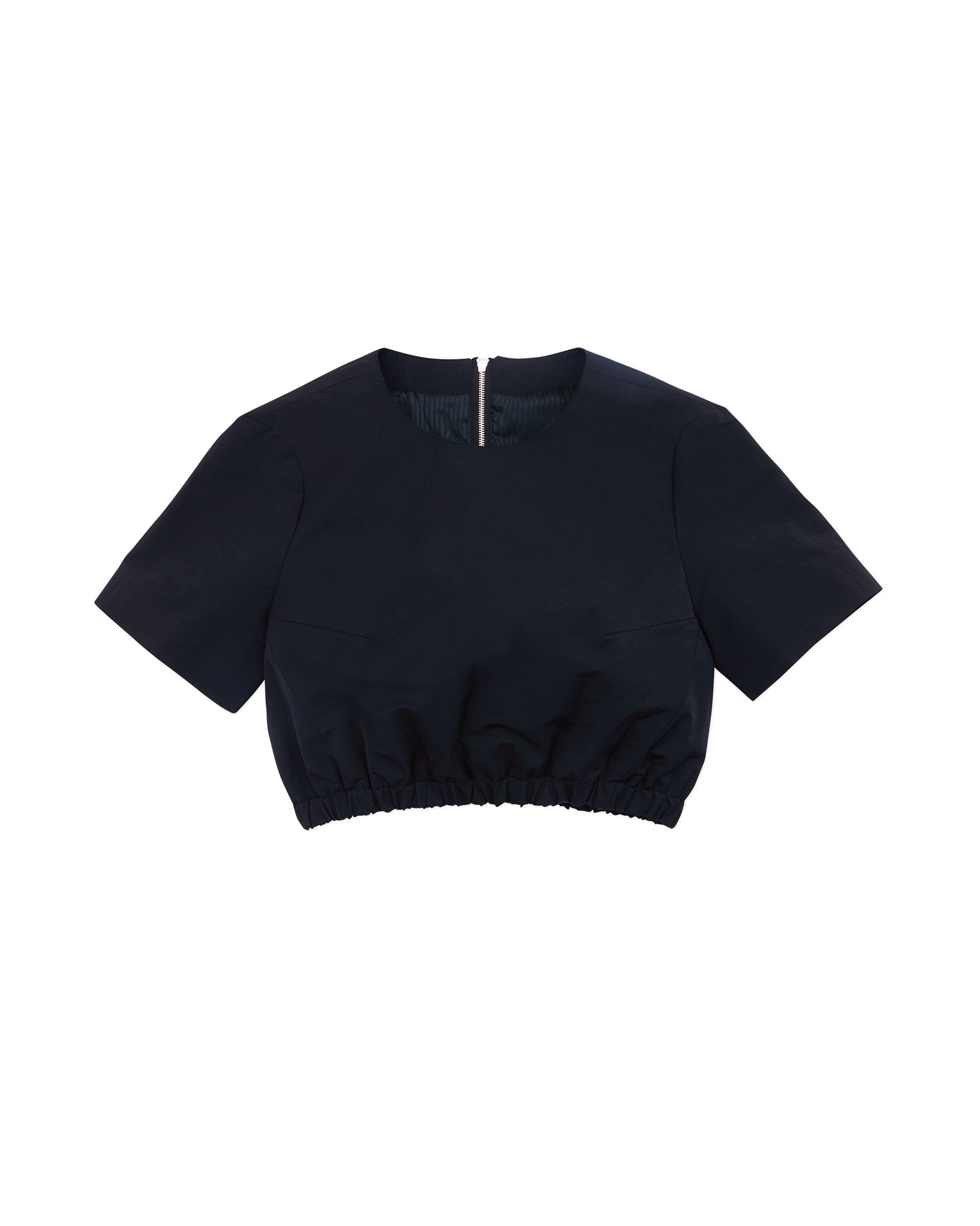 Ader Error - Flut cropped t-shirt (Noir) product image 10 | TRAB K-Fashion Australia