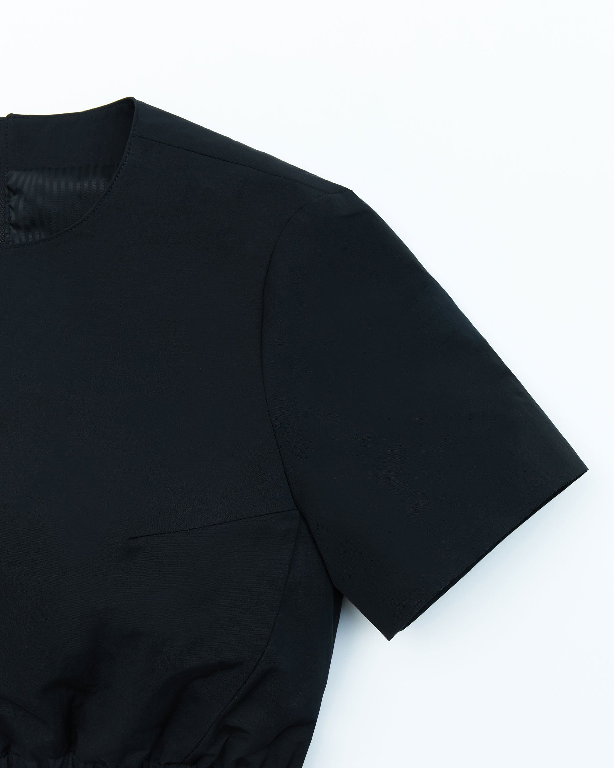 Ader Error - Flut cropped t-shirt (Noir) product image 7 | TRAB K-Fashion Australia