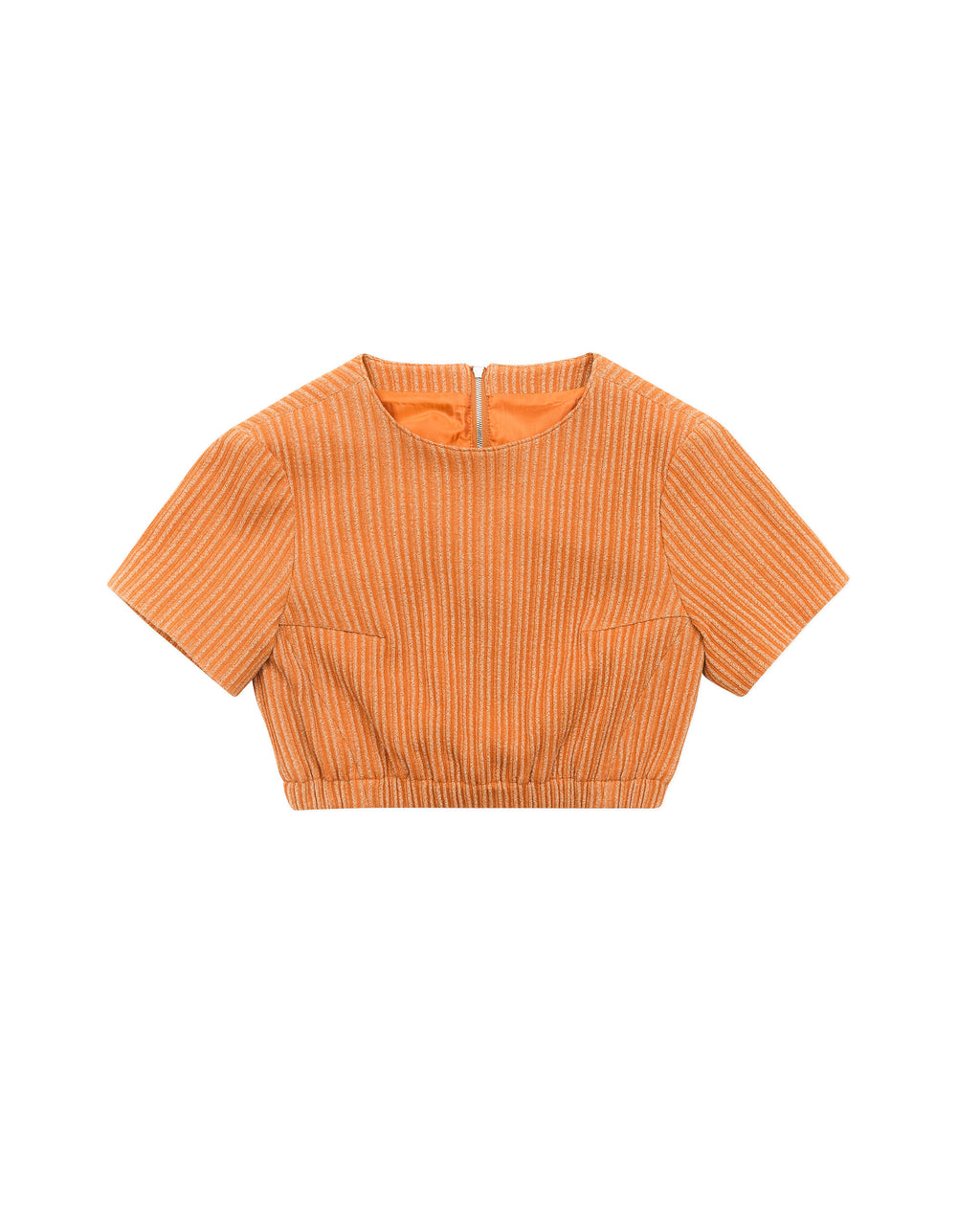 Ader Error - Flut cropped t-shirt (Orange) product image 10 | TRAB K-Fashion Australia