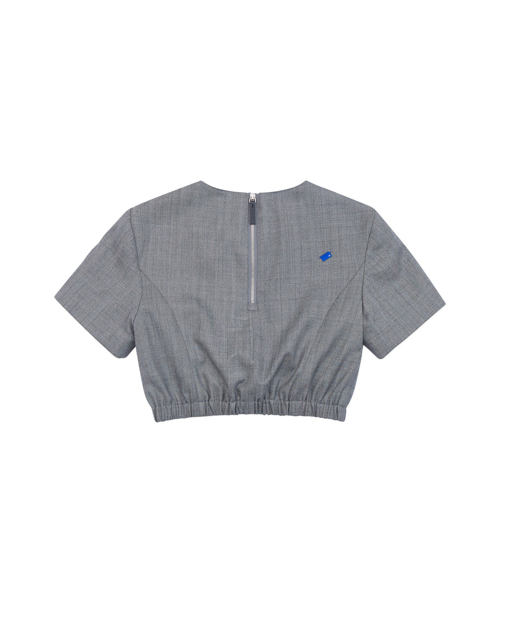 Ader Error - Flut cropped t-shirt (Gray) product image 11 | TRAB K-Fashion Australia