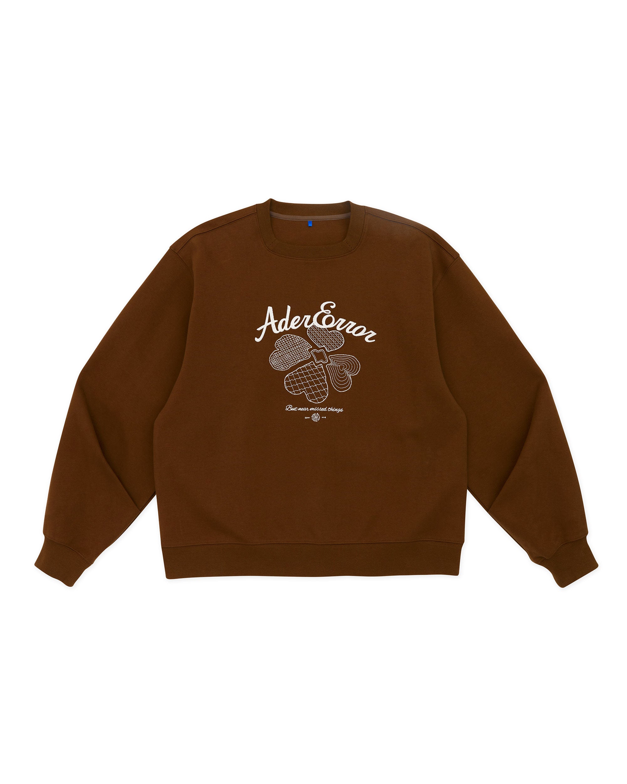Ader Error - Tever logo sweatshirt (Brown) product image 10 | TRAB K-Fashion Australia