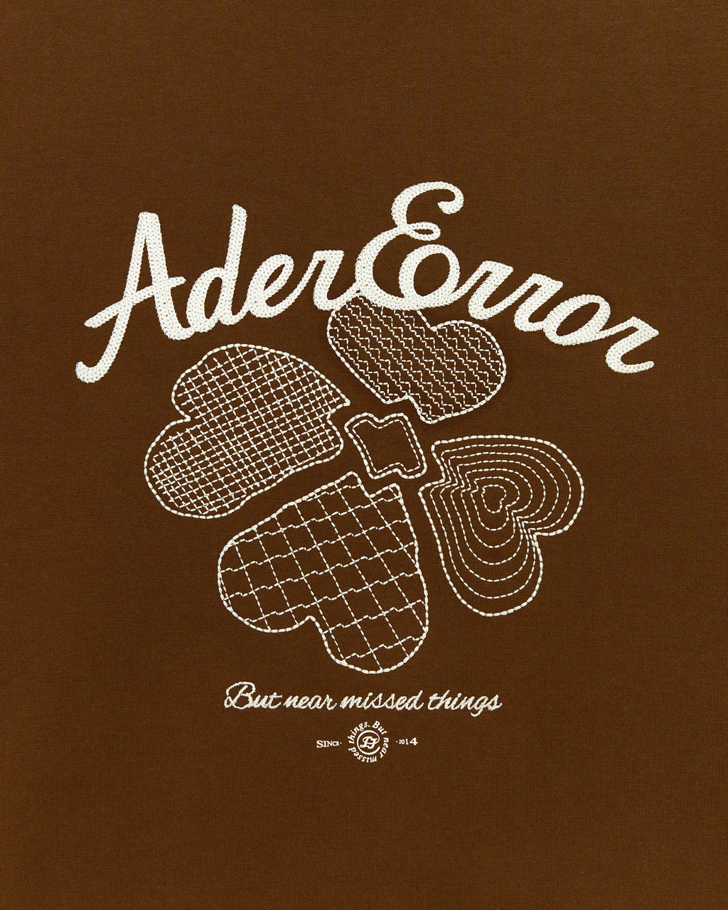Ader Error - Tever logo sweatshirt (Brown) product image 7 | TRAB K-Fashion Australia