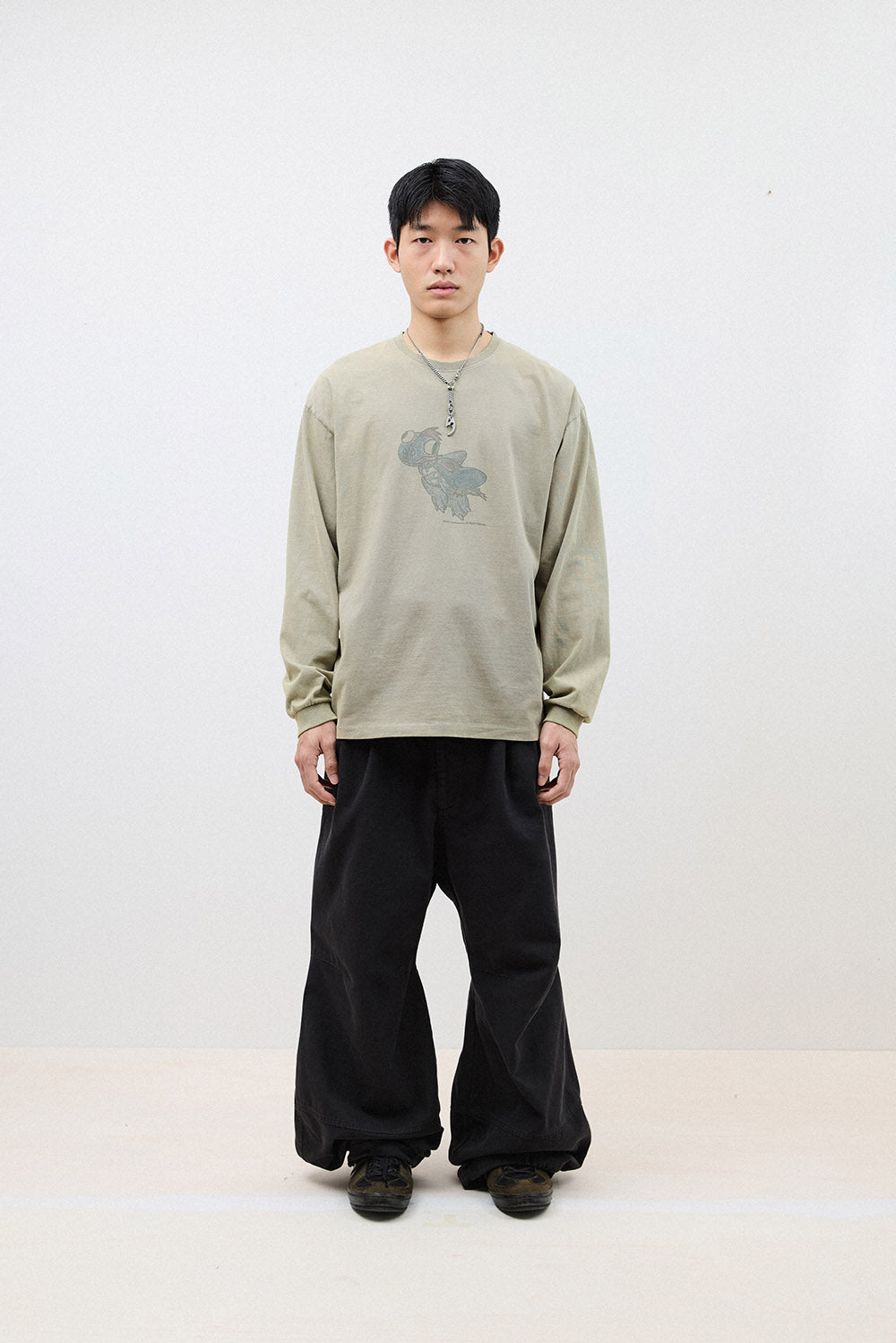 Hatchingroom - VTG Blue Dragon Tee Washed (Olive) product image 3 | TRAB K-Fashion Australia