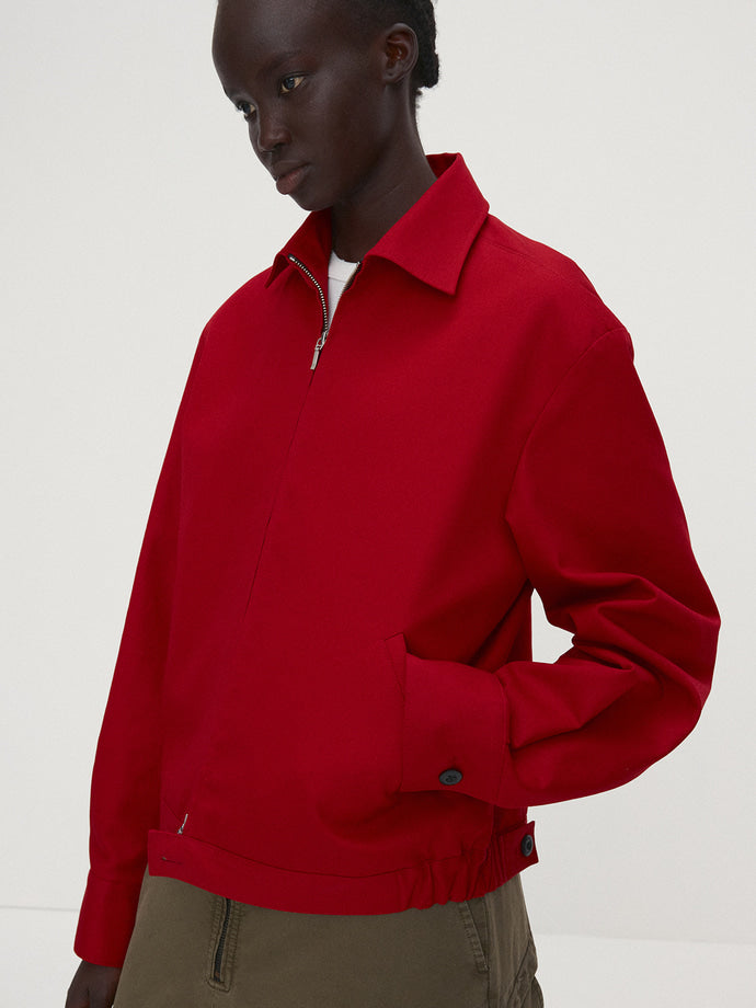 Tonywack - Cotton Twill French Blouson (Red) product image 5 | TRAB K-Fashion Australia