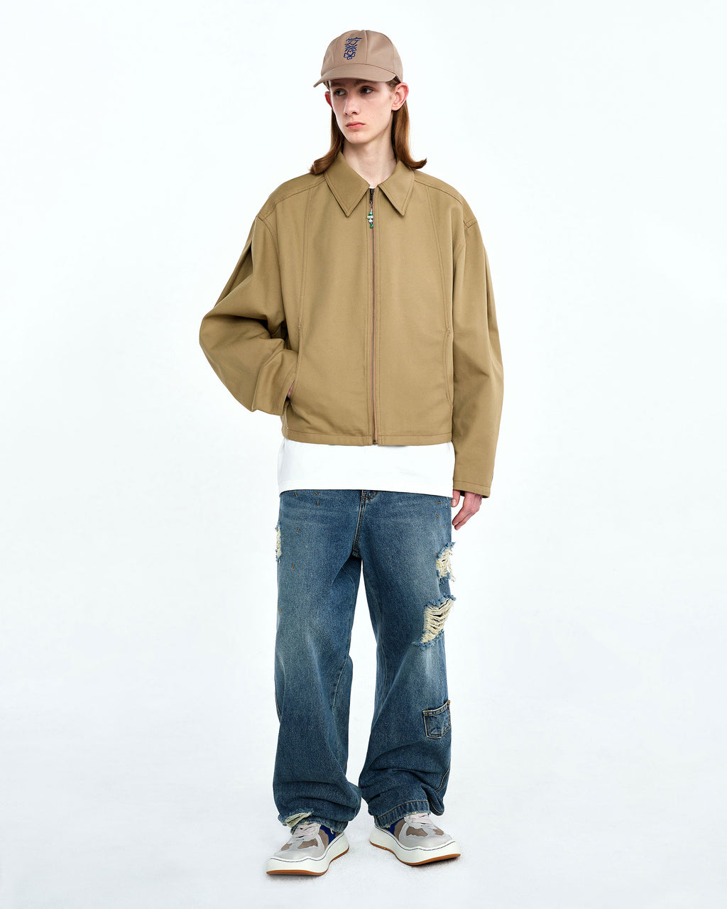 Ader Error - Kamoa jacket (Beige) product image 1 | TRAB K-Fashion Australia