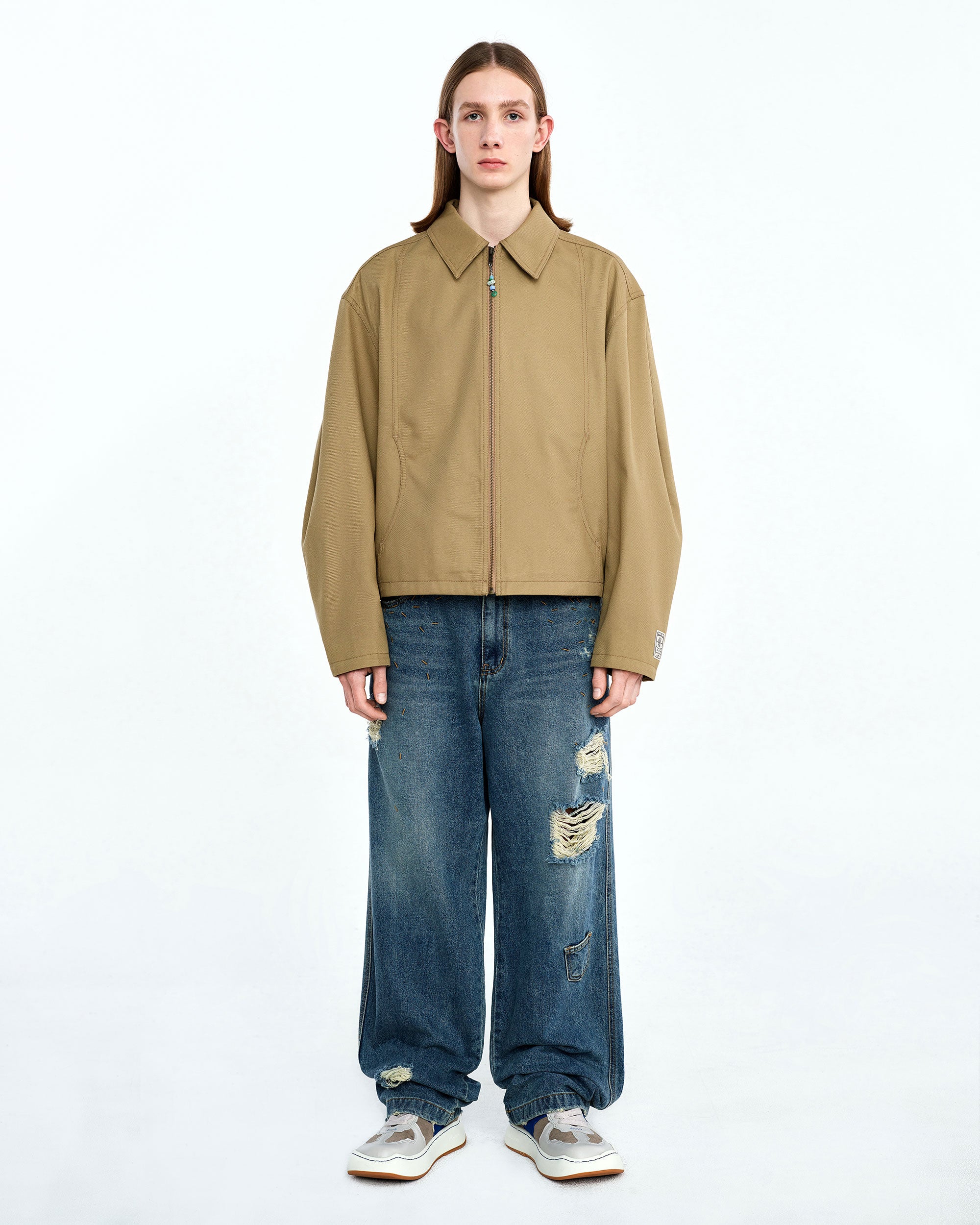 Ader Error - Kamoa jacket (Beige) product image 3 | TRAB K-Fashion Australia