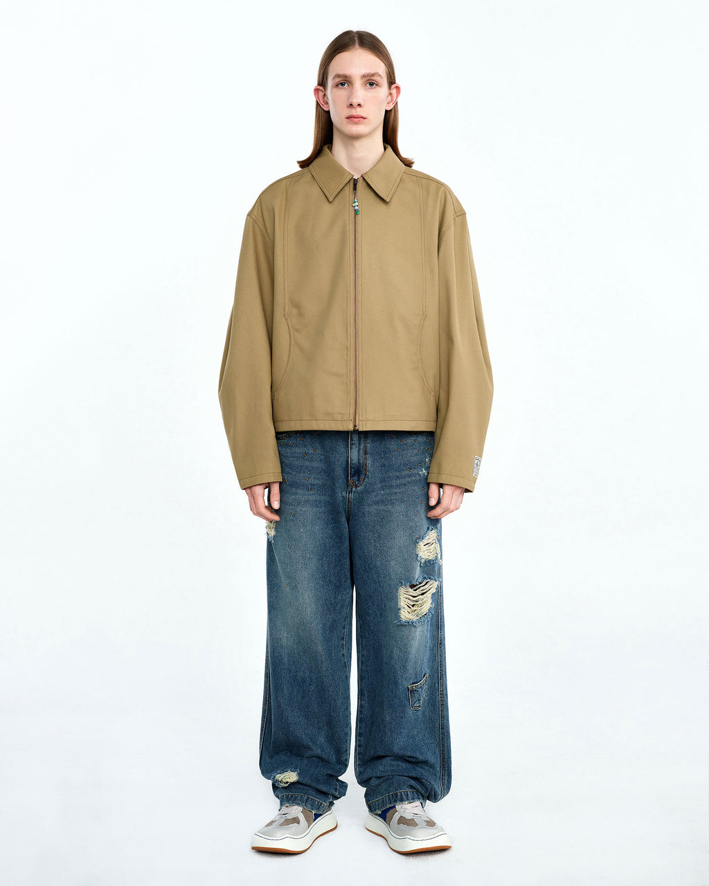 Ader Error - Kamoa jacket (Beige) product image 3 | TRAB K-Fashion Australia