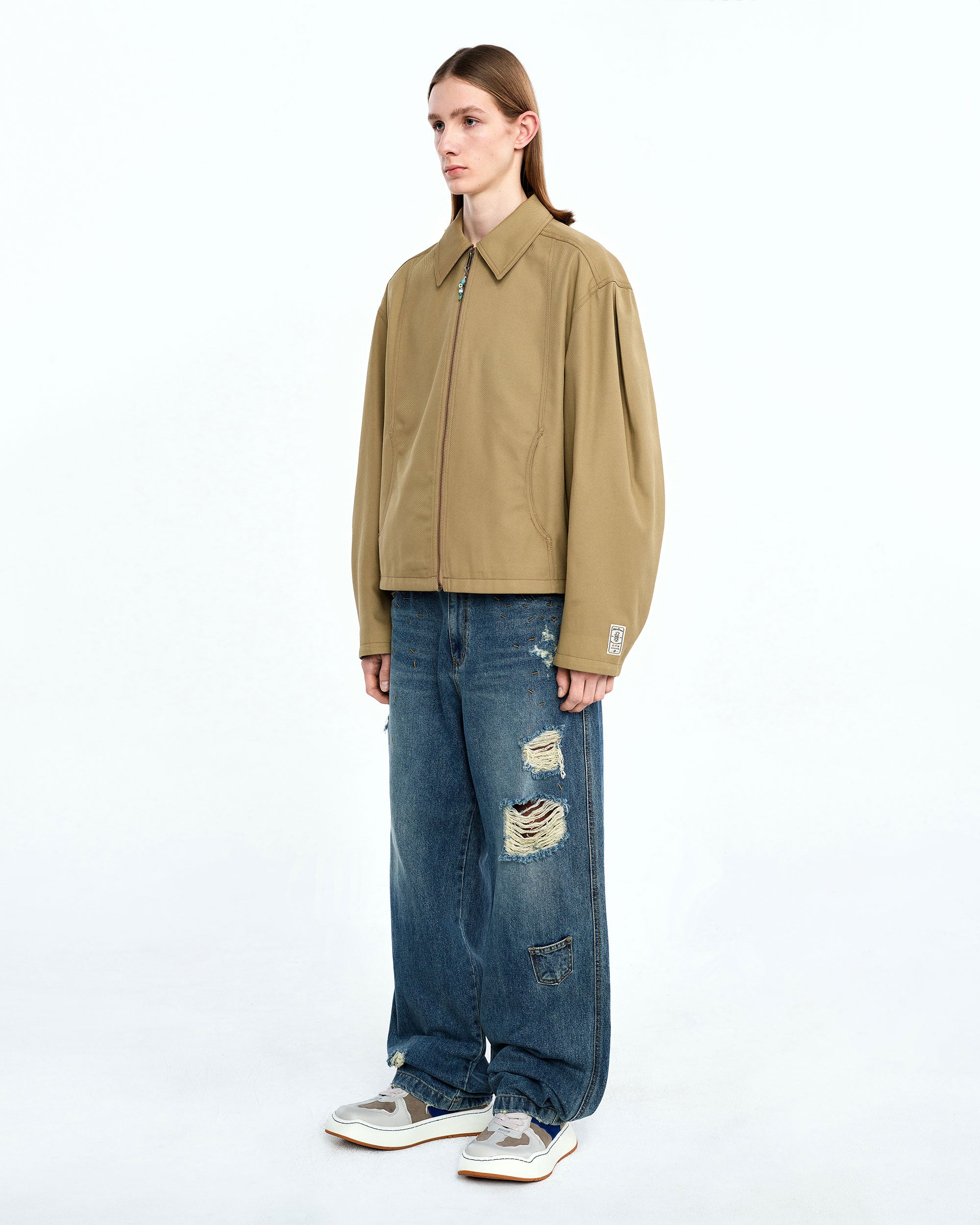 Ader Error - Kamoa jacket (Beige) product image 4 | TRAB K-Fashion Australia