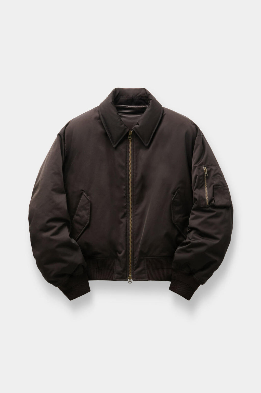 Coor - Collar Neck Down Puffer (Dark Brown) product image 1 | TRAB K-Fashion Australia