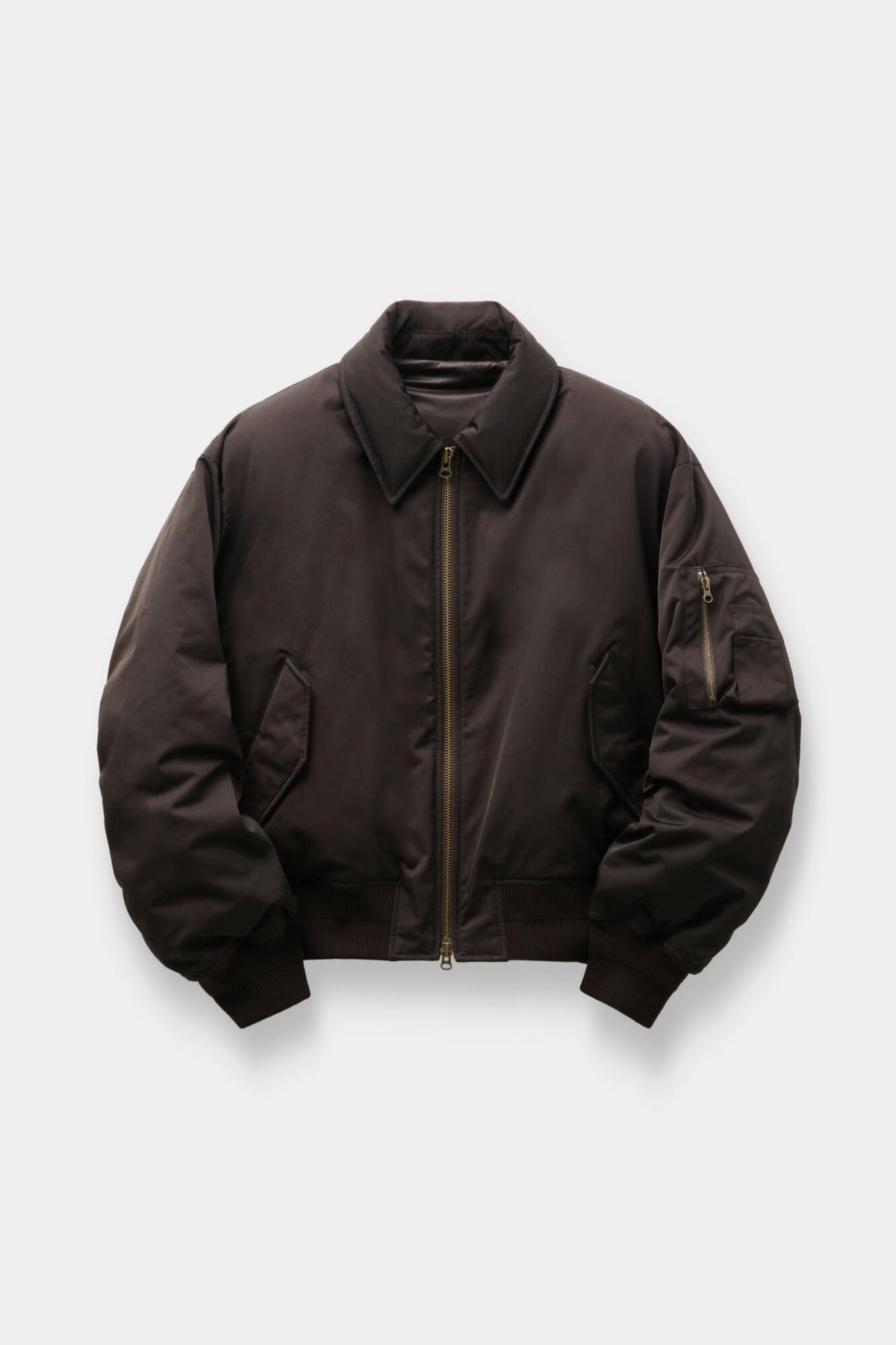 Coor - Collar Neck Down Puffer (Dark Brown) product image 1 | TRAB K-Fashion Australia