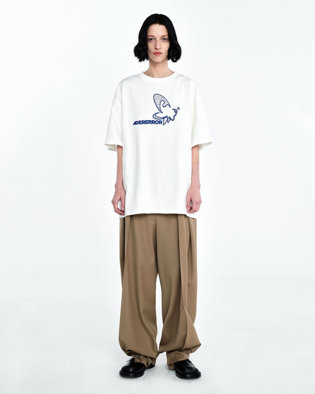 Ader Error - Butterfy logo t-shirt (White) product image 3 | TRAB K-Fashion Australia