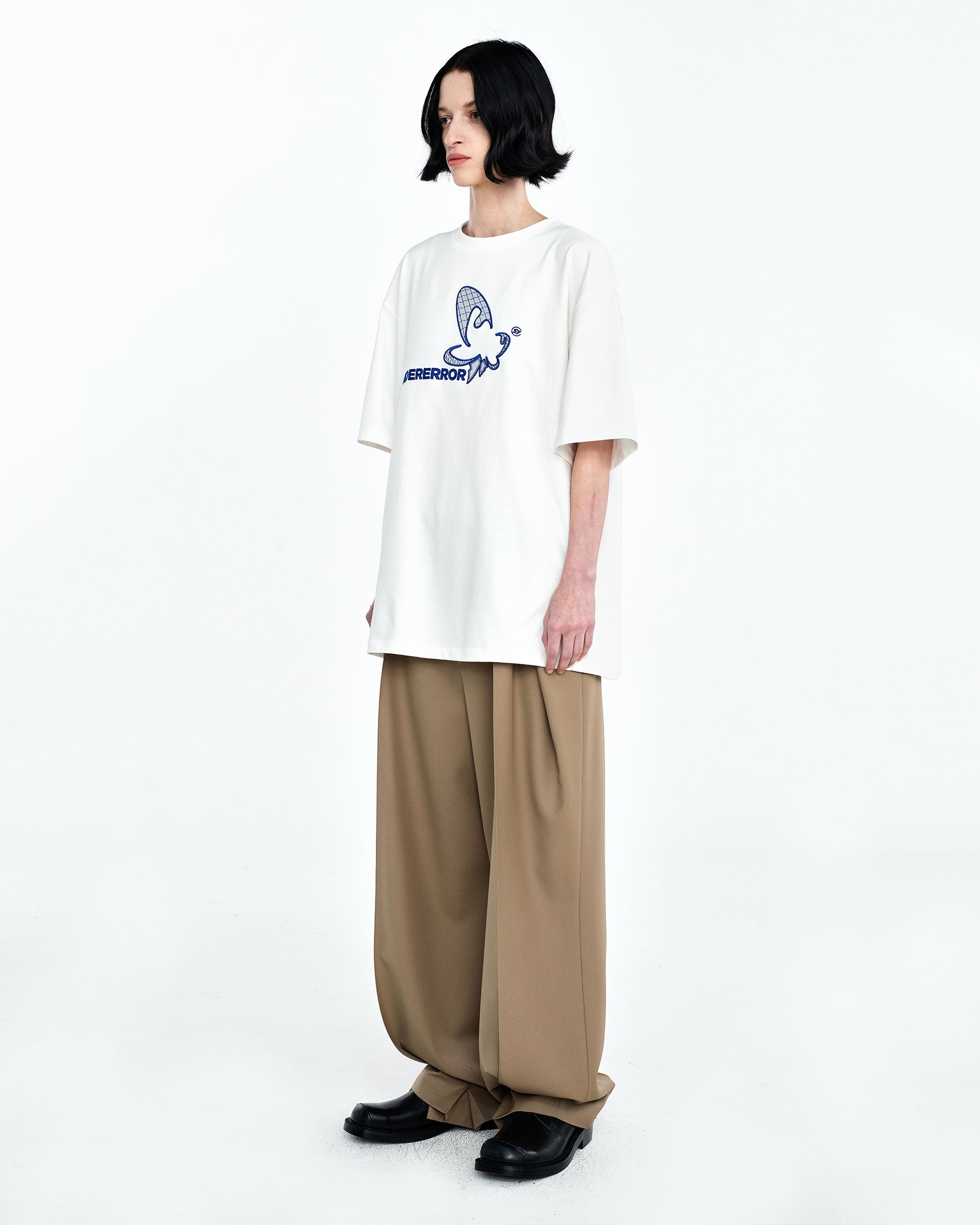 Ader Error - Butterfy logo t-shirt (White) product image 4 | TRAB K-Fashion Australia