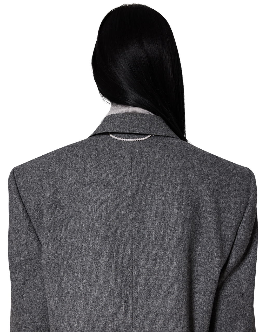 Kimhe Kim - Daniel Jacket With Belt (Grey) product image 12 | TRAB K-Fashion Australia