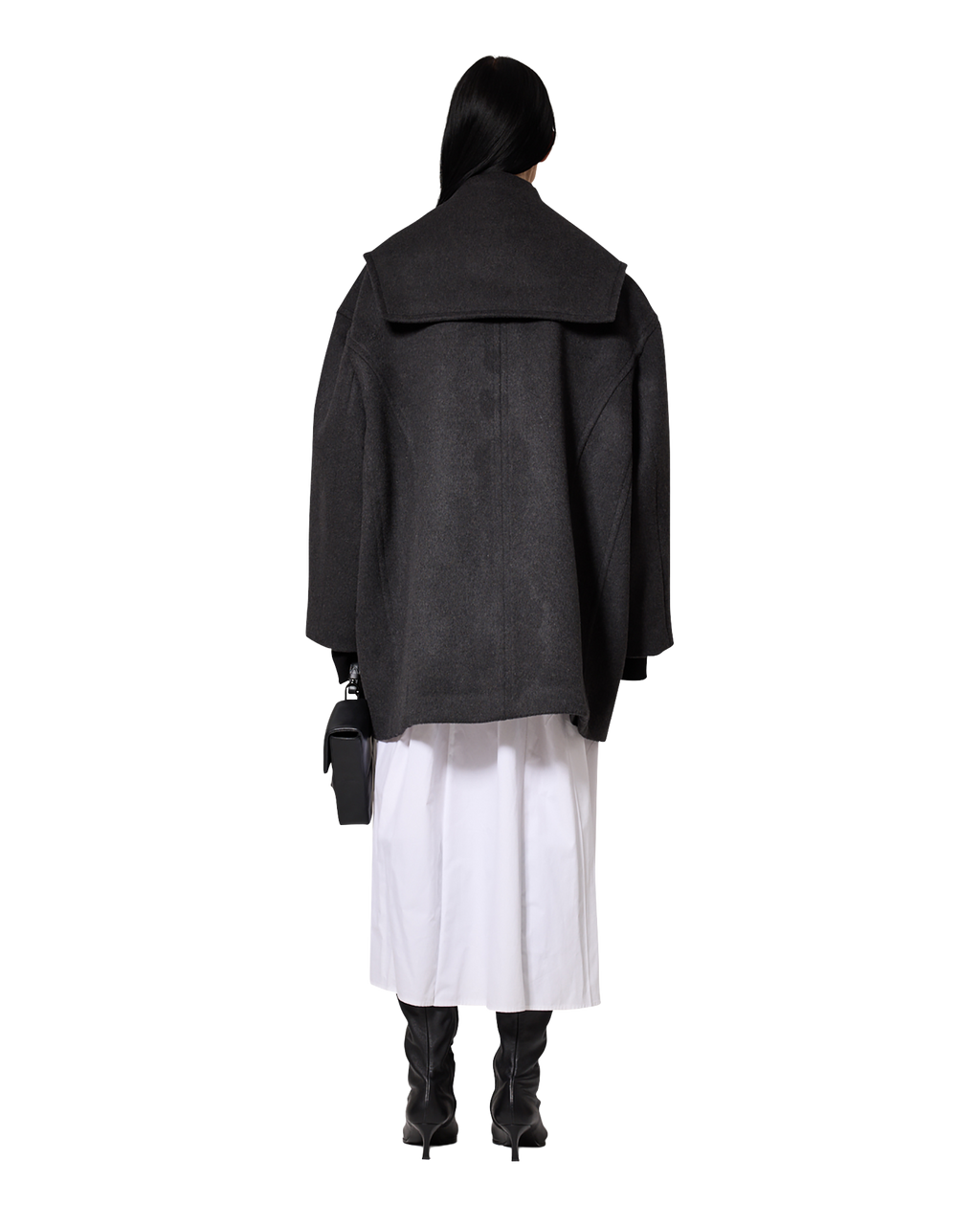 Kimhe Kim - Amelie Oversized Coat (Grey) product image 5 | TRAB K-Fashion Australia