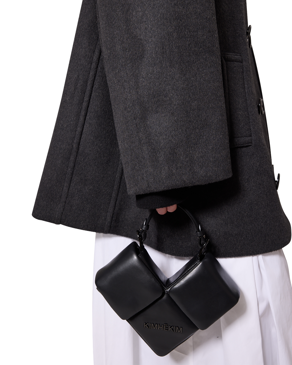 Kimhe Kim - Amelie Oversized Coat (Grey) product image 13 | TRAB K-Fashion Australia