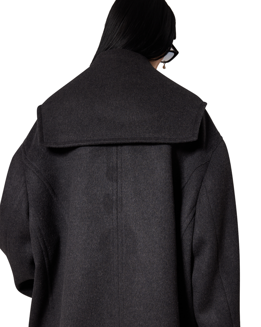 Kimhe Kim - Amelie Oversized Coat (Grey) product image 12 | TRAB K-Fashion Australia