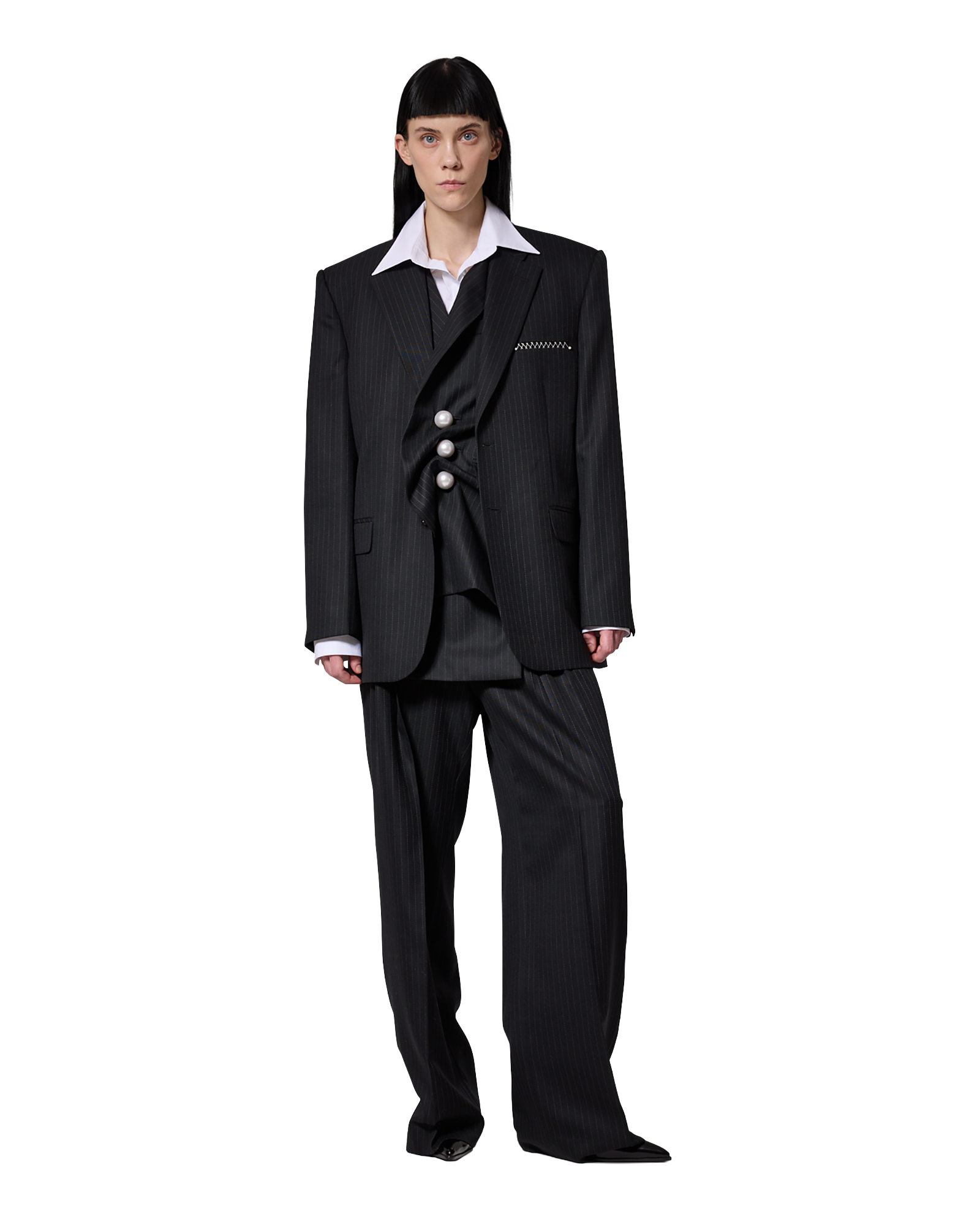 Kimhe Kim - Daniel Pants (Black) product image 1 | TRAB K-Fashion Australia