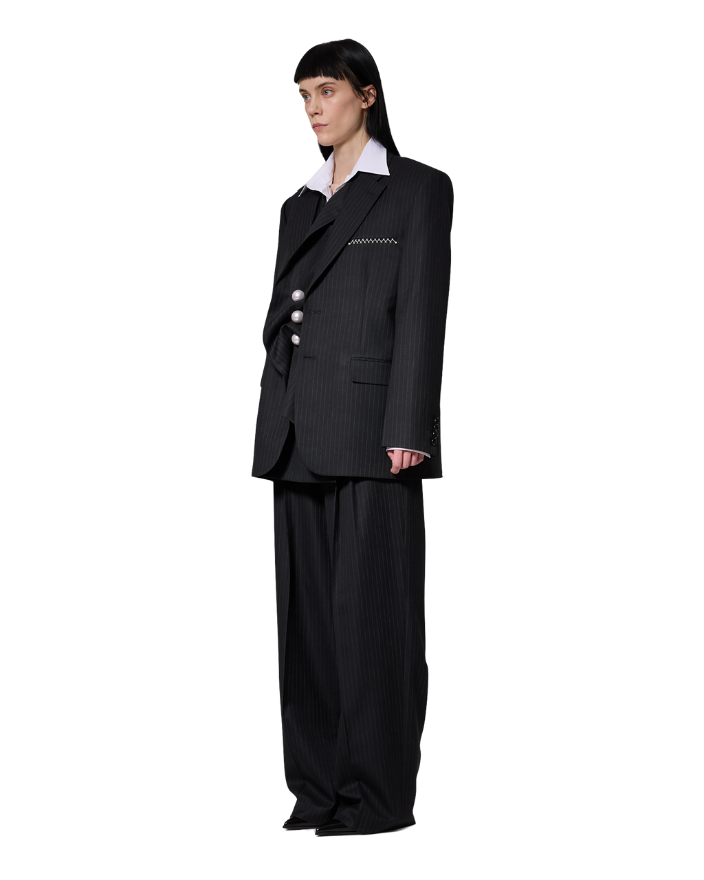 Kimhe Kim - Daniel Jacket With Belt (Black) product image 18 | TRAB K-Fashion Australia