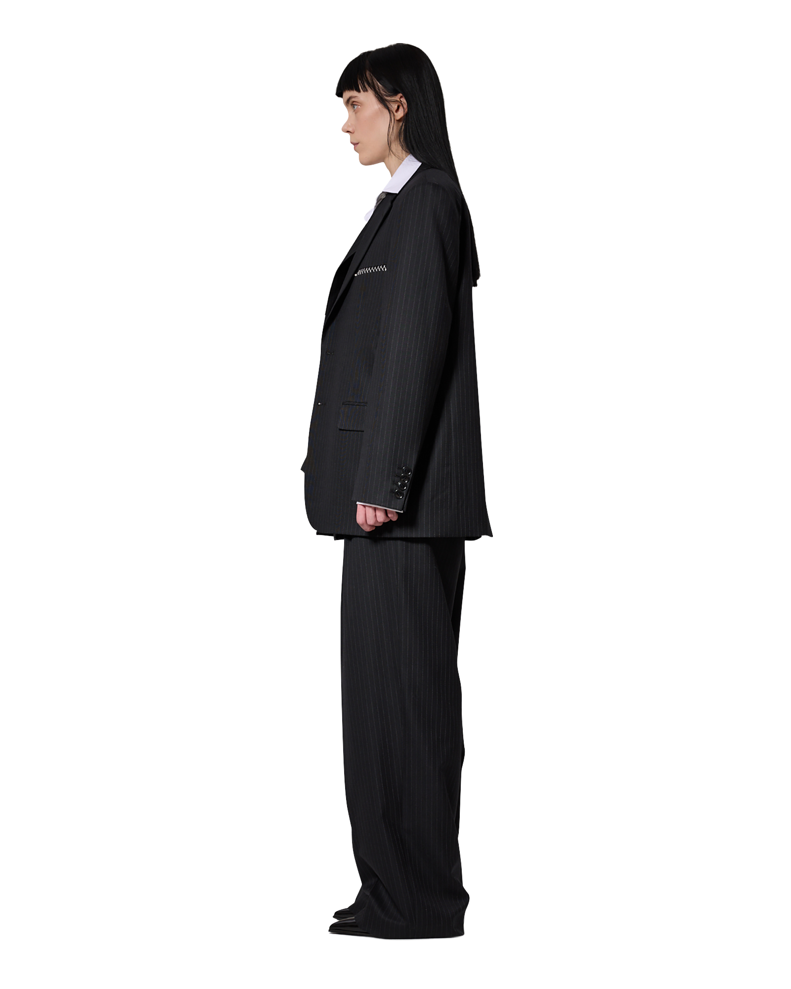 Kimhe Kim - Daniel Jacket With Belt (Black) product image 19 | TRAB K-Fashion Australia
