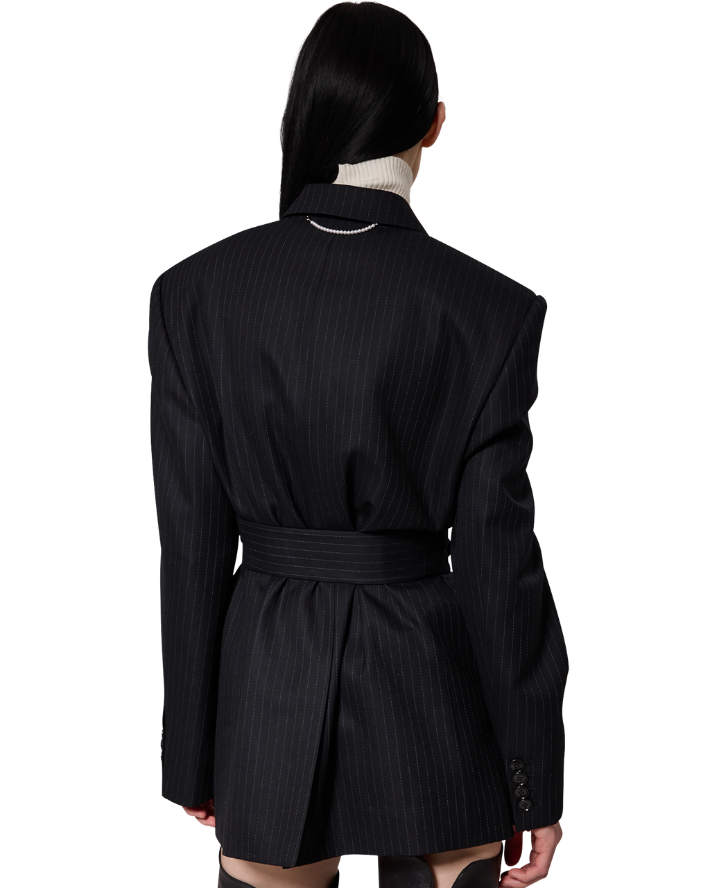 Kimhe Kim - Daniel Jacket With Belt (Black) product image 11 | TRAB K-Fashion Australia