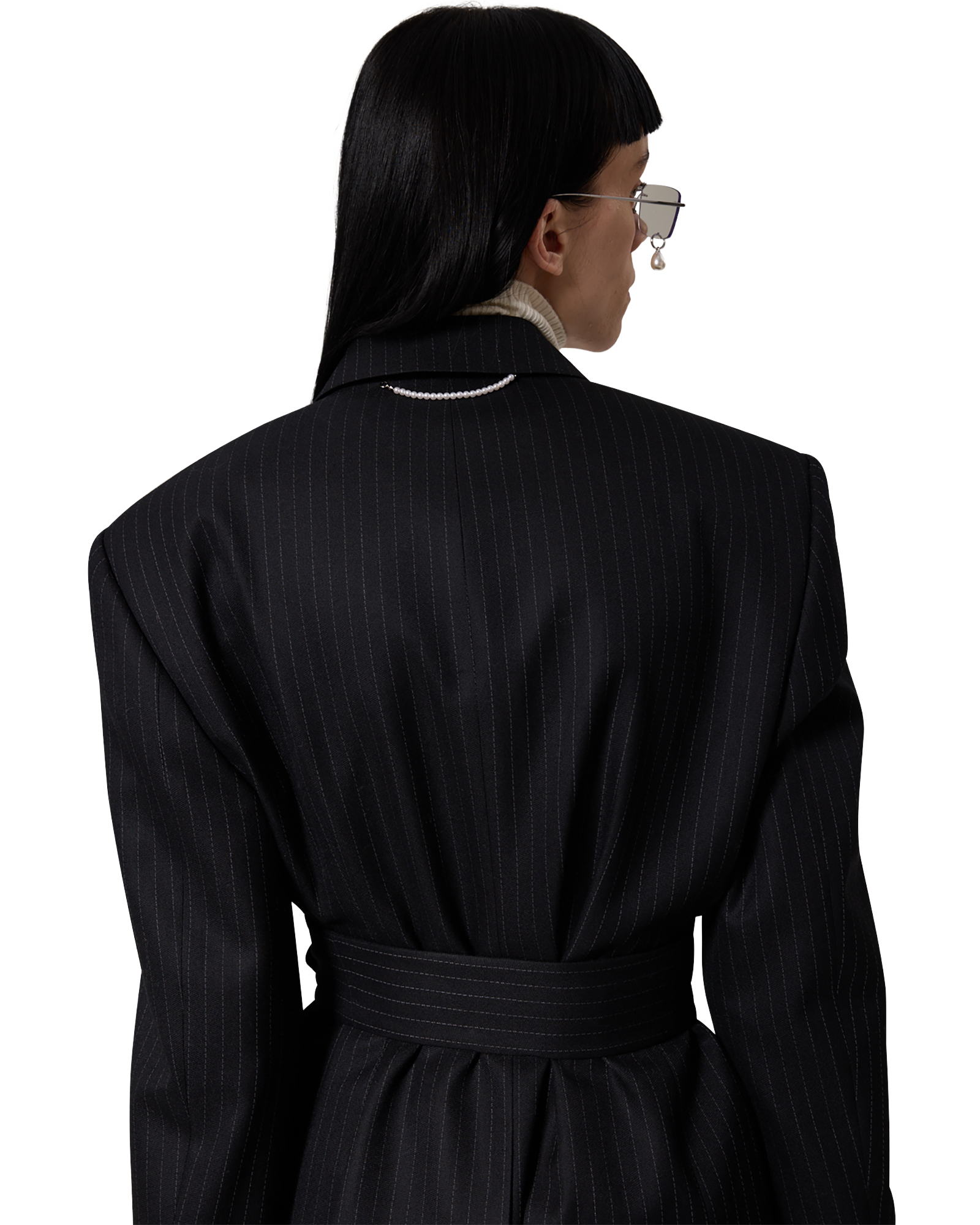 Kimhe Kim - Daniel Jacket With Belt (Black) product image 13 | TRAB K-Fashion Australia