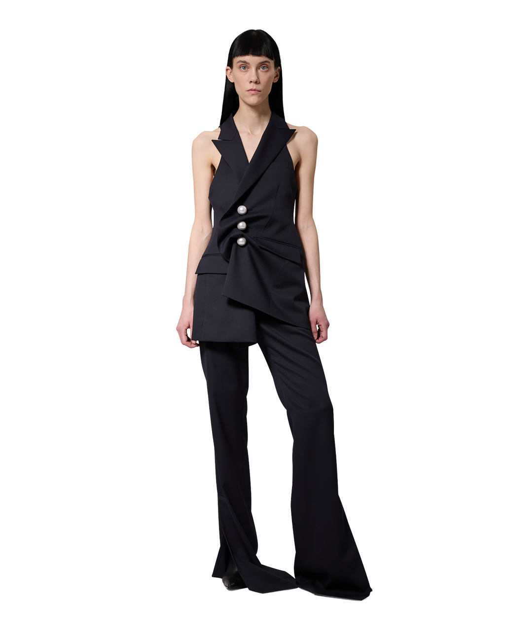 Kimhe Kim - Gabriel Pants (Navy) product image 1 | TRAB K-Fashion Australia