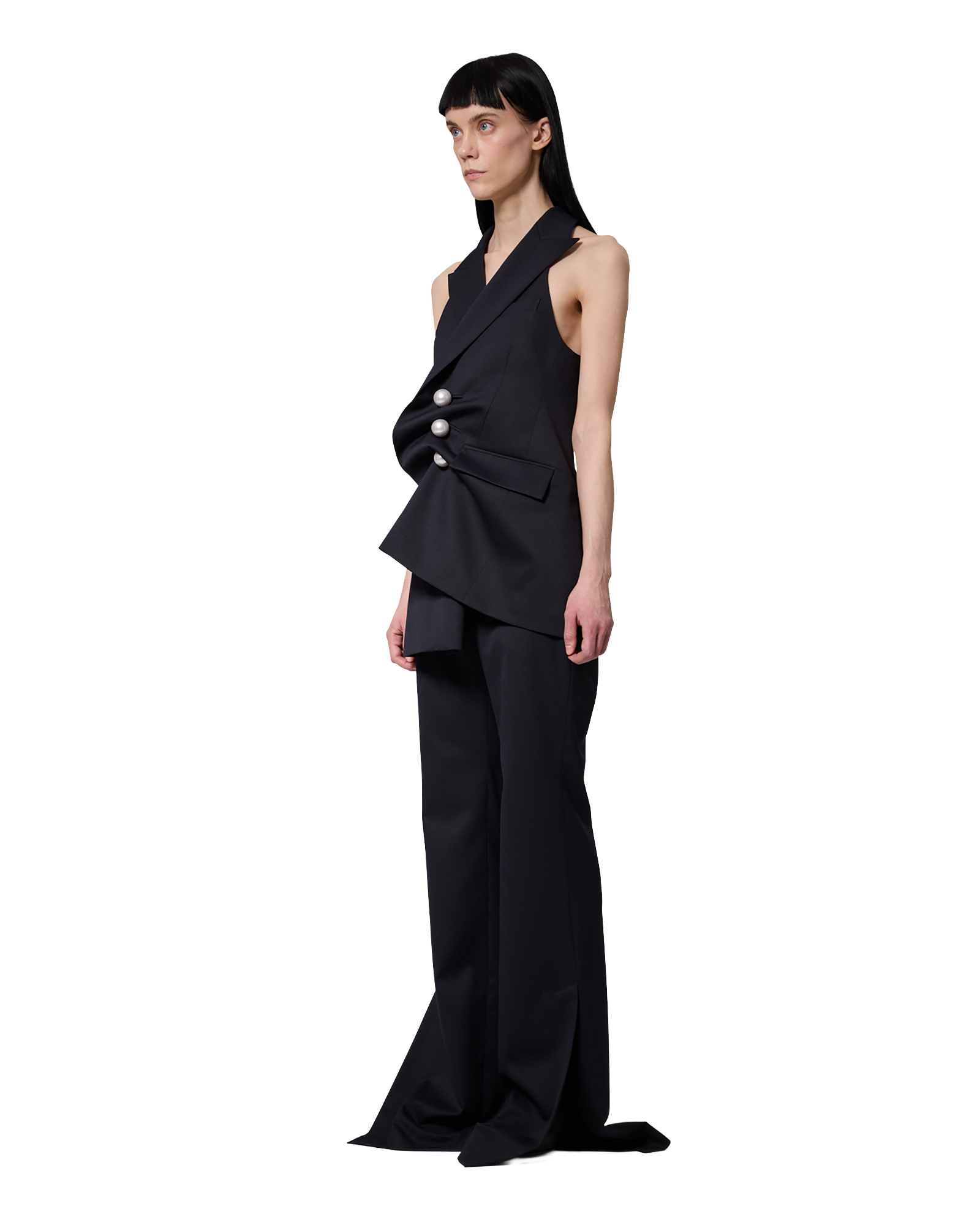 Kimhe Kim - Gabriel Pants (Navy) product image 3 | TRAB K-Fashion Australia