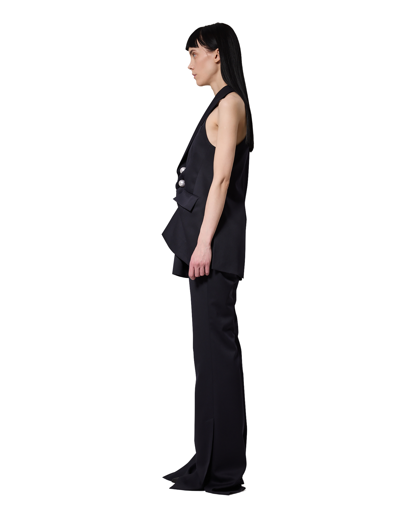 Kimhe Kim - Gabriel Pants (Navy) product image 4 | TRAB K-Fashion Australia
