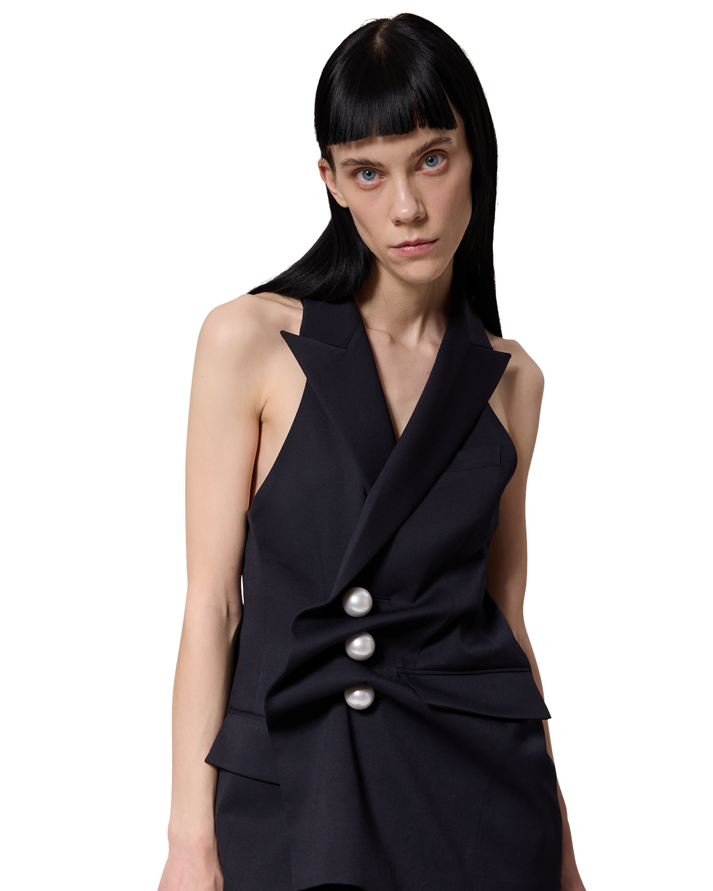 Kimhe Kim - Venus Vest (Navy) product image 7 | TRAB K-Fashion Australia