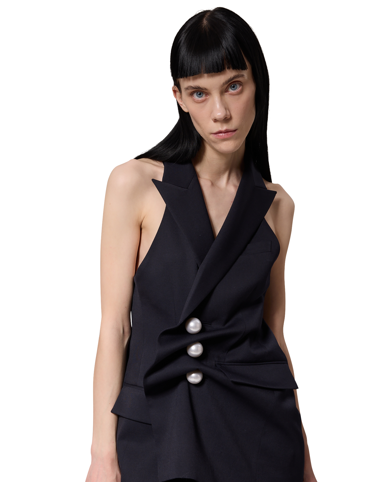 Kimhe Kim - Venus Vest (Navy) product image 7 | TRAB K-Fashion Australia