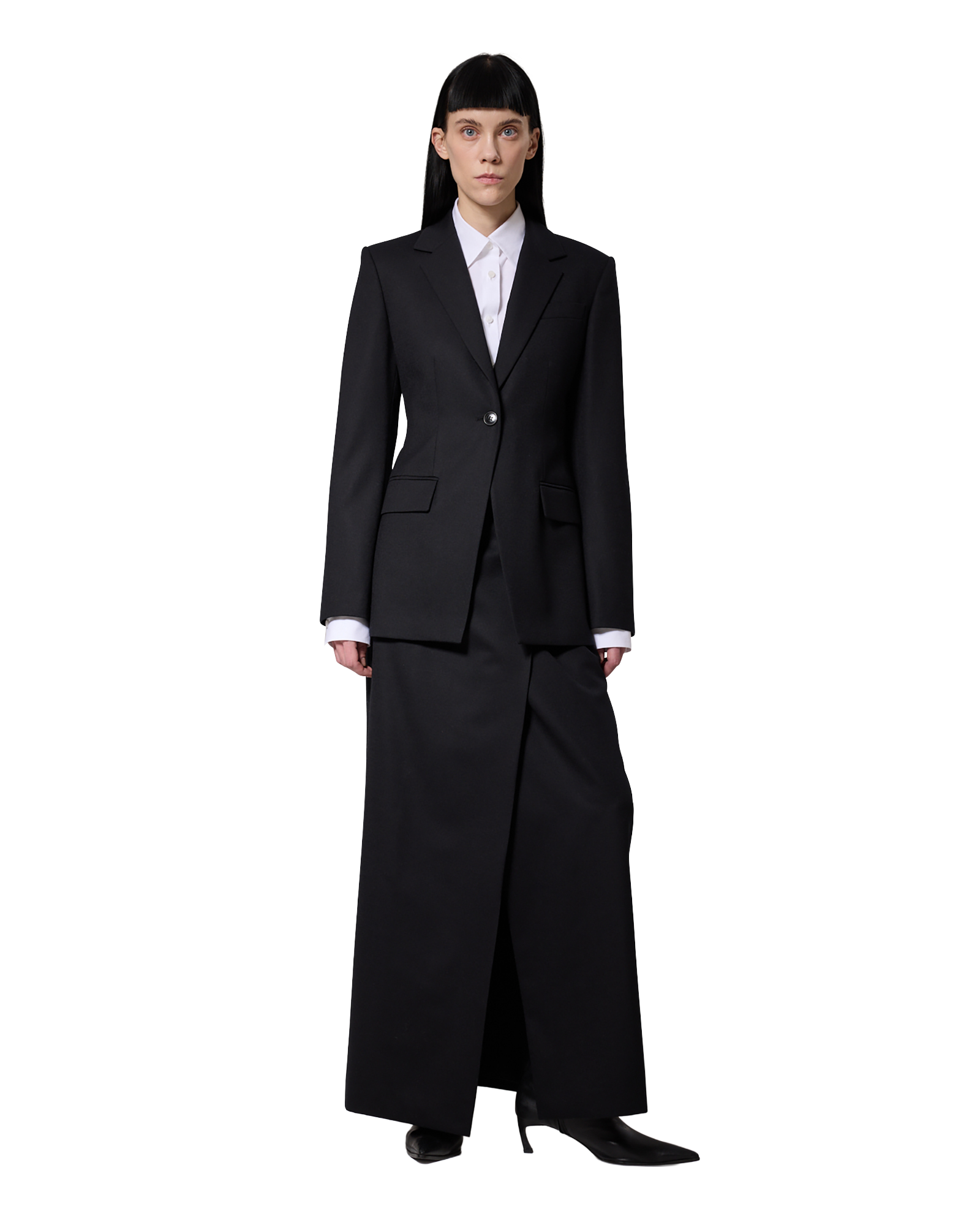 Kimhe Kim - Gabriel Long Skirt (Black) product image 10 | TRAB K-Fashion Australia