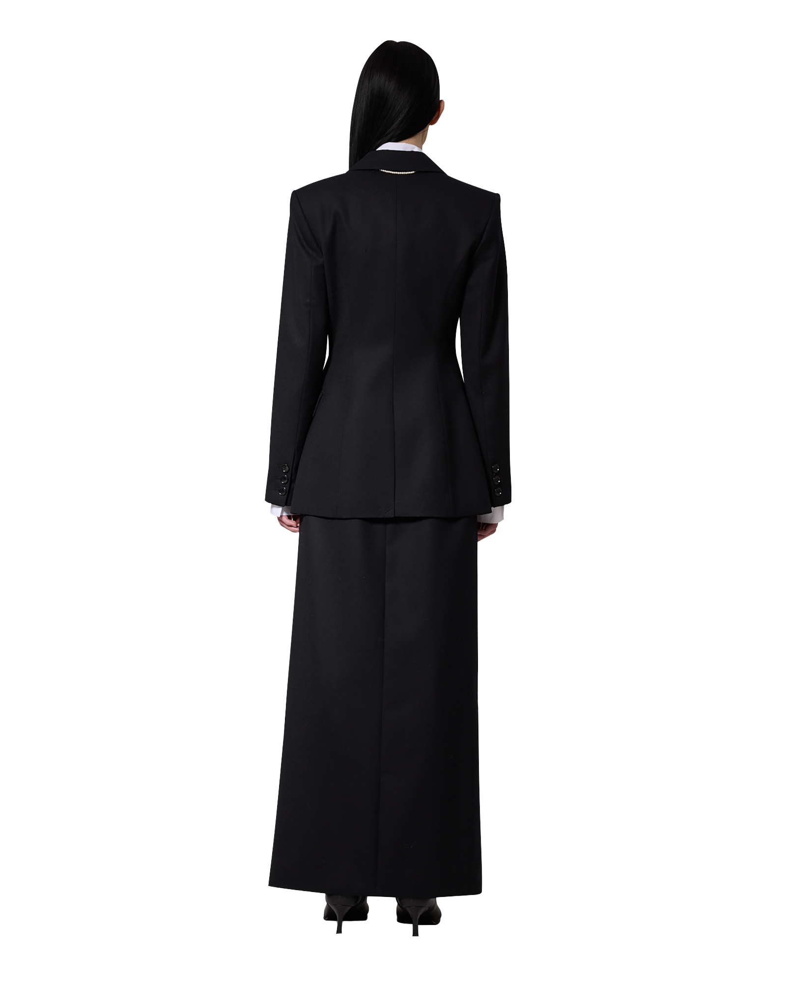 Kimhe Kim - Gabriel Long Skirt (Black) product image 12 | TRAB K-Fashion Australia