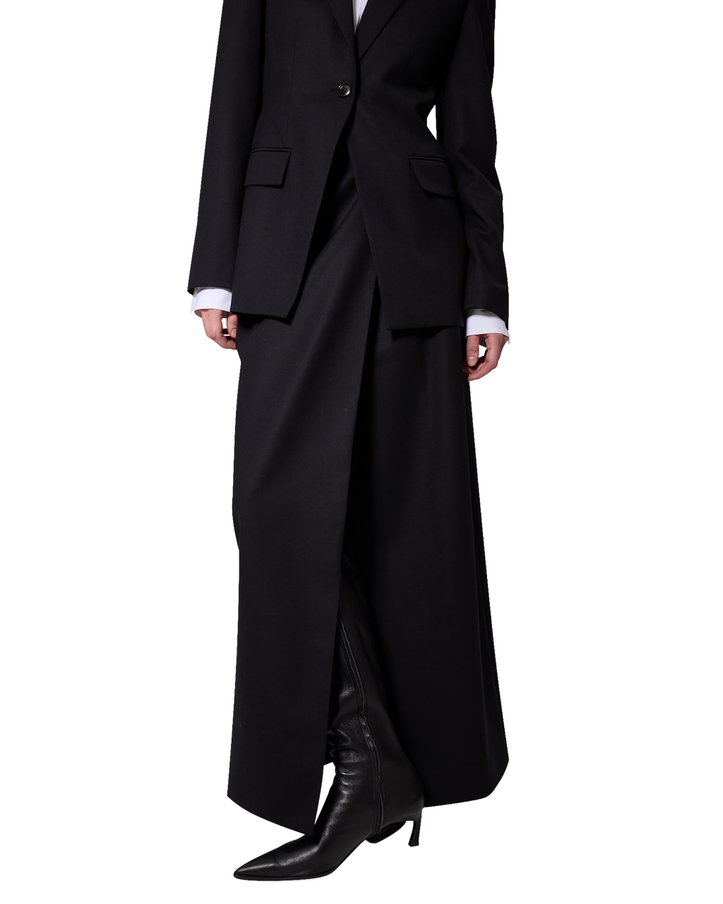 Kimhe Kim - Gabriel Long Skirt (Black) product image 9 | TRAB K-Fashion Australia