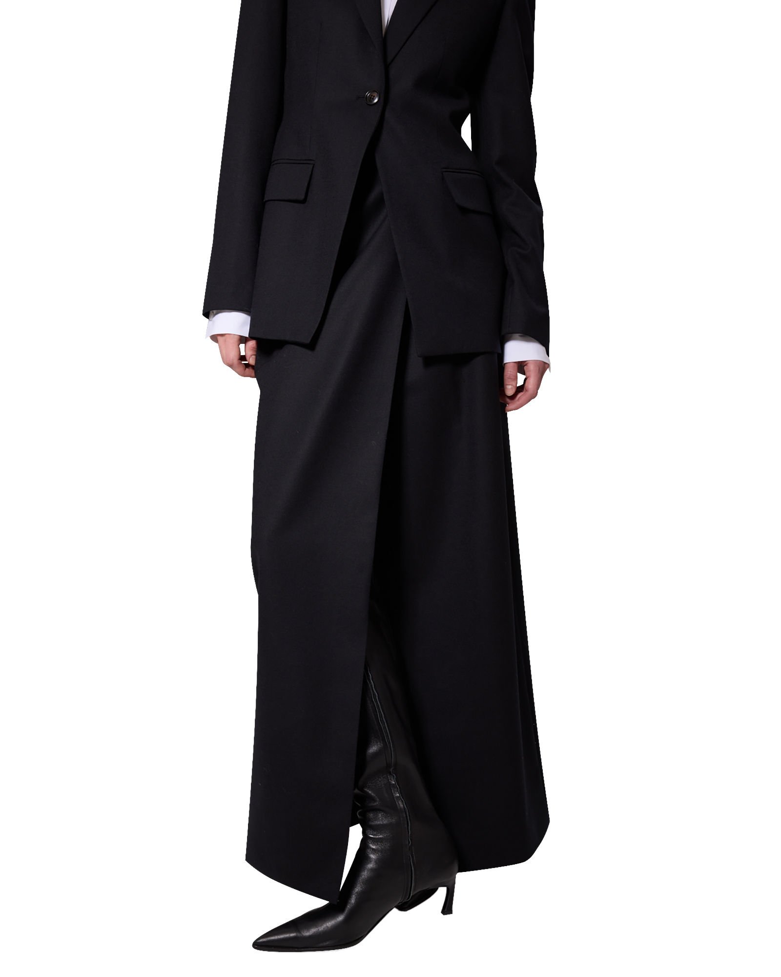 Kimhe Kim - Gabriel Long Skirt (Black) product image 9 | TRAB K-Fashion Australia
