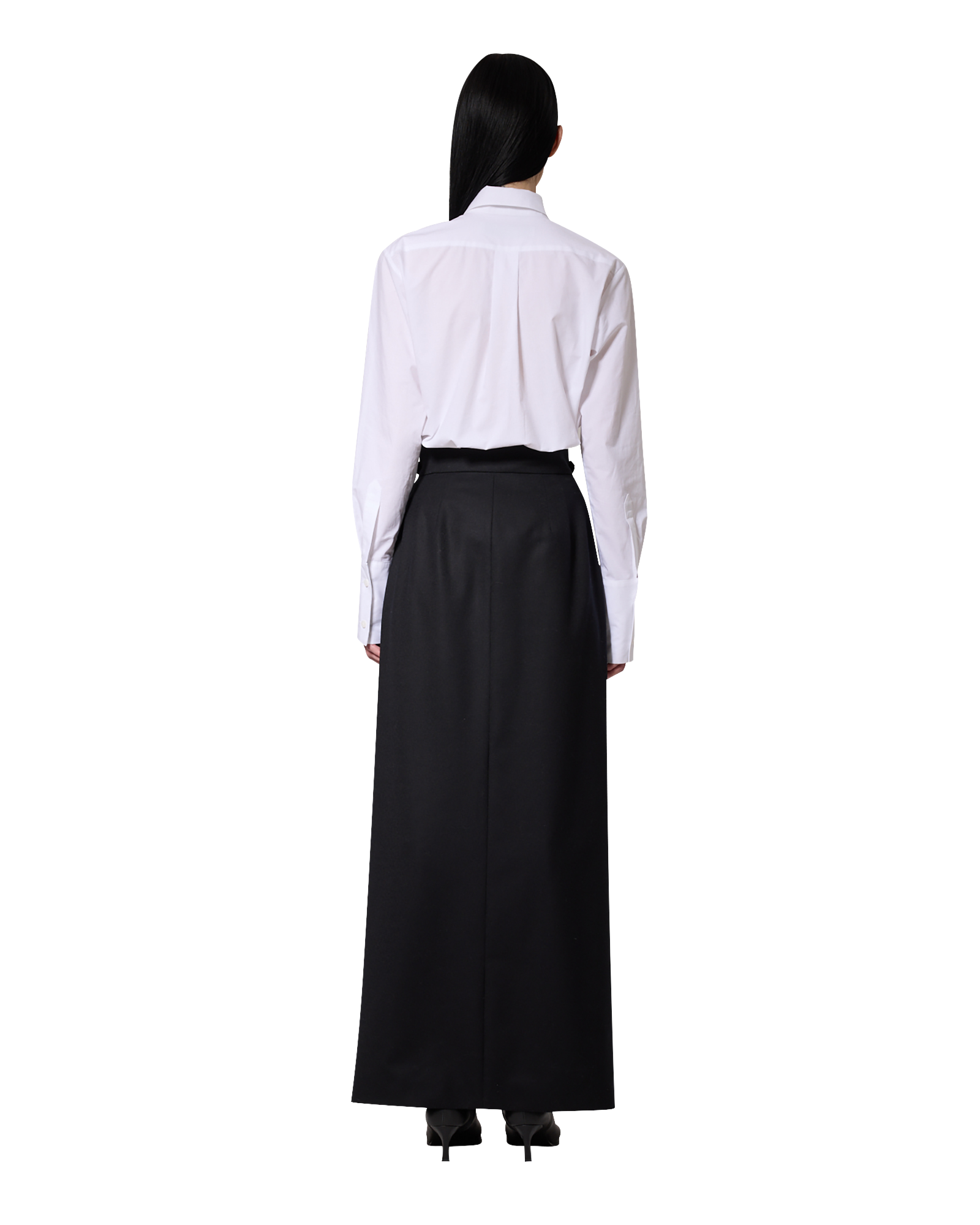 Kimhe Kim - Gabriel Long Skirt (Black) product image 5 | TRAB K-Fashion Australia