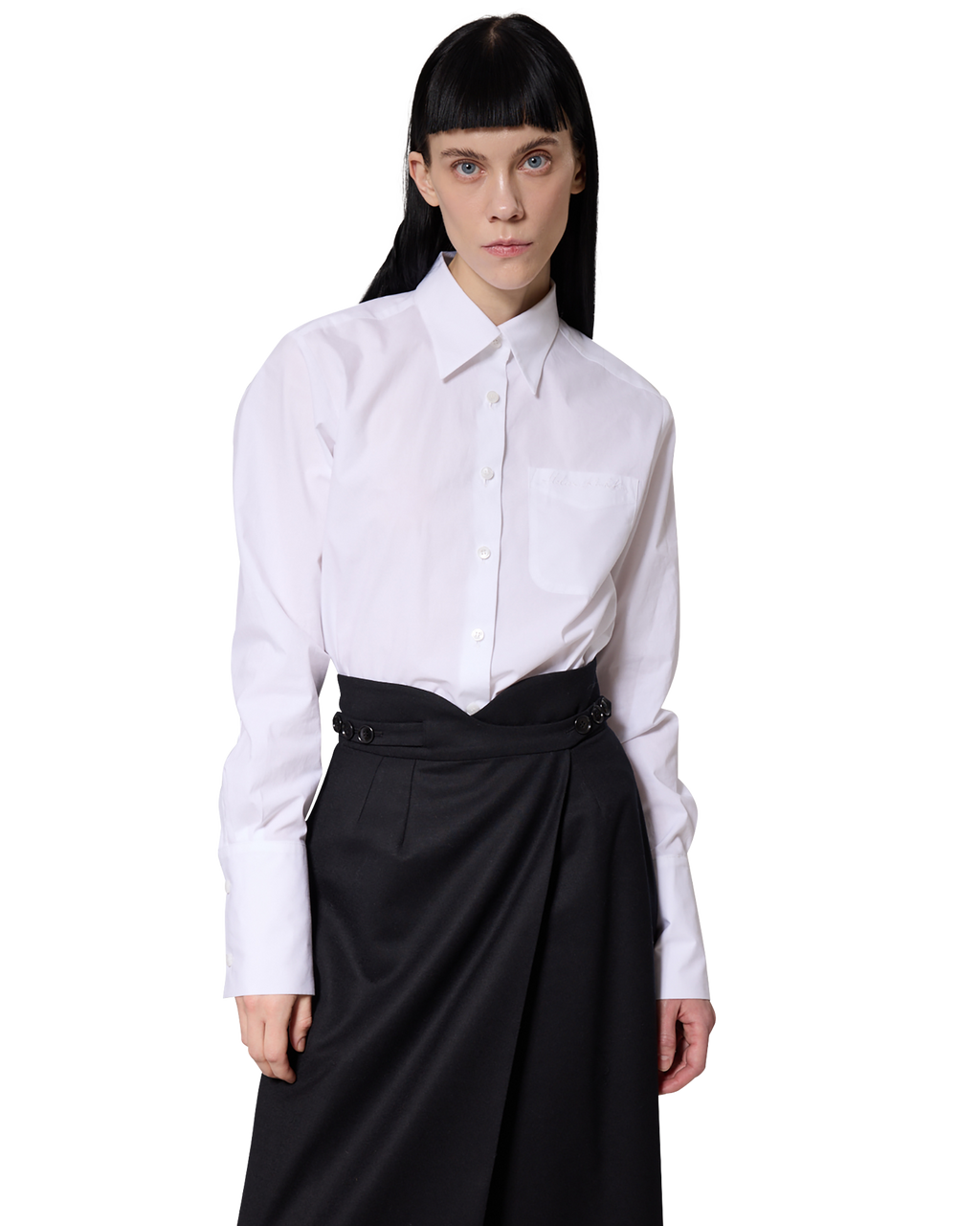 Kimhe Kim - Gabriel Shirt (White) product image 6 | TRAB K-Fashion Australia
