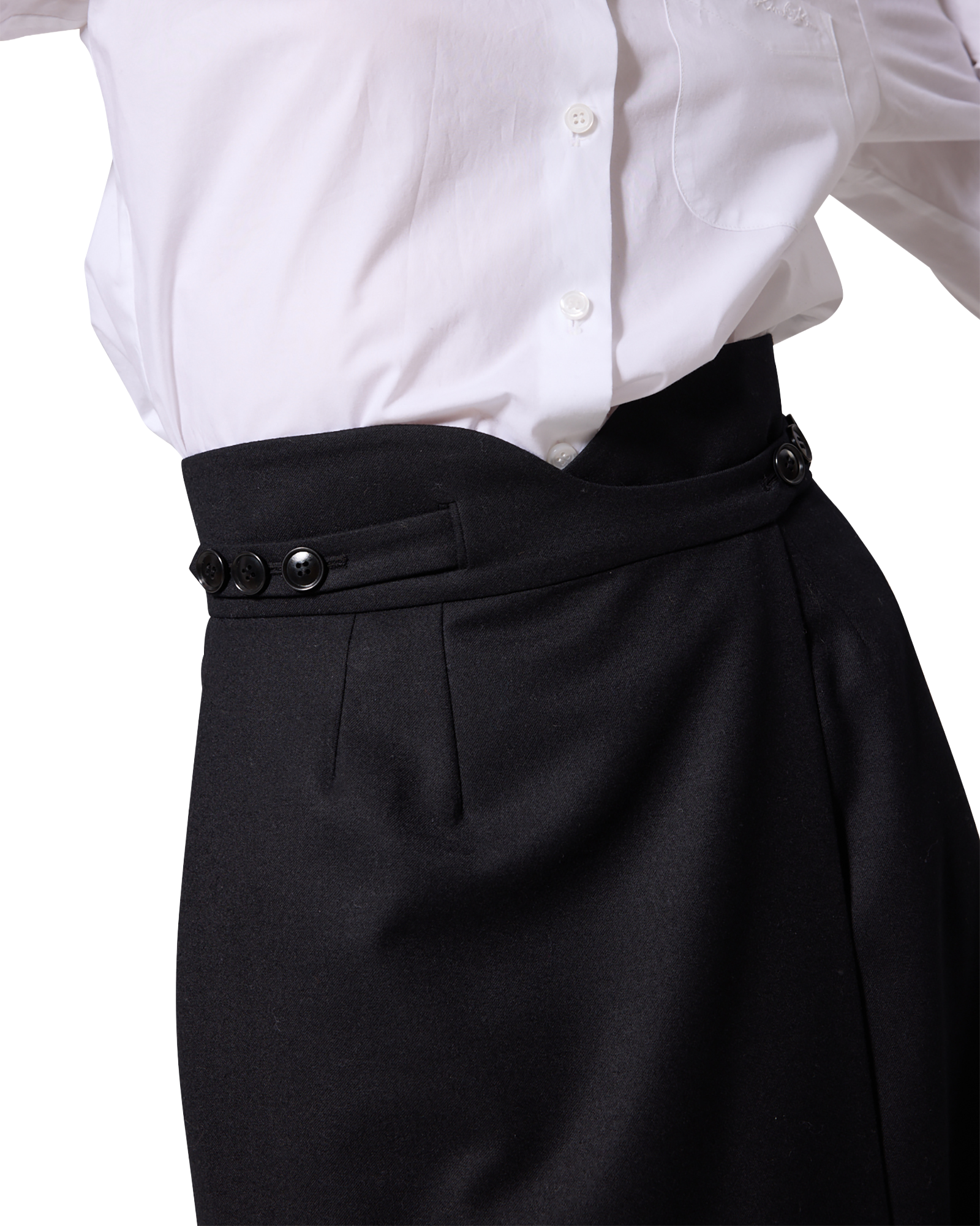 Kimhe Kim - Gabriel Long Skirt (Black) product image 7 | TRAB K-Fashion Australia
