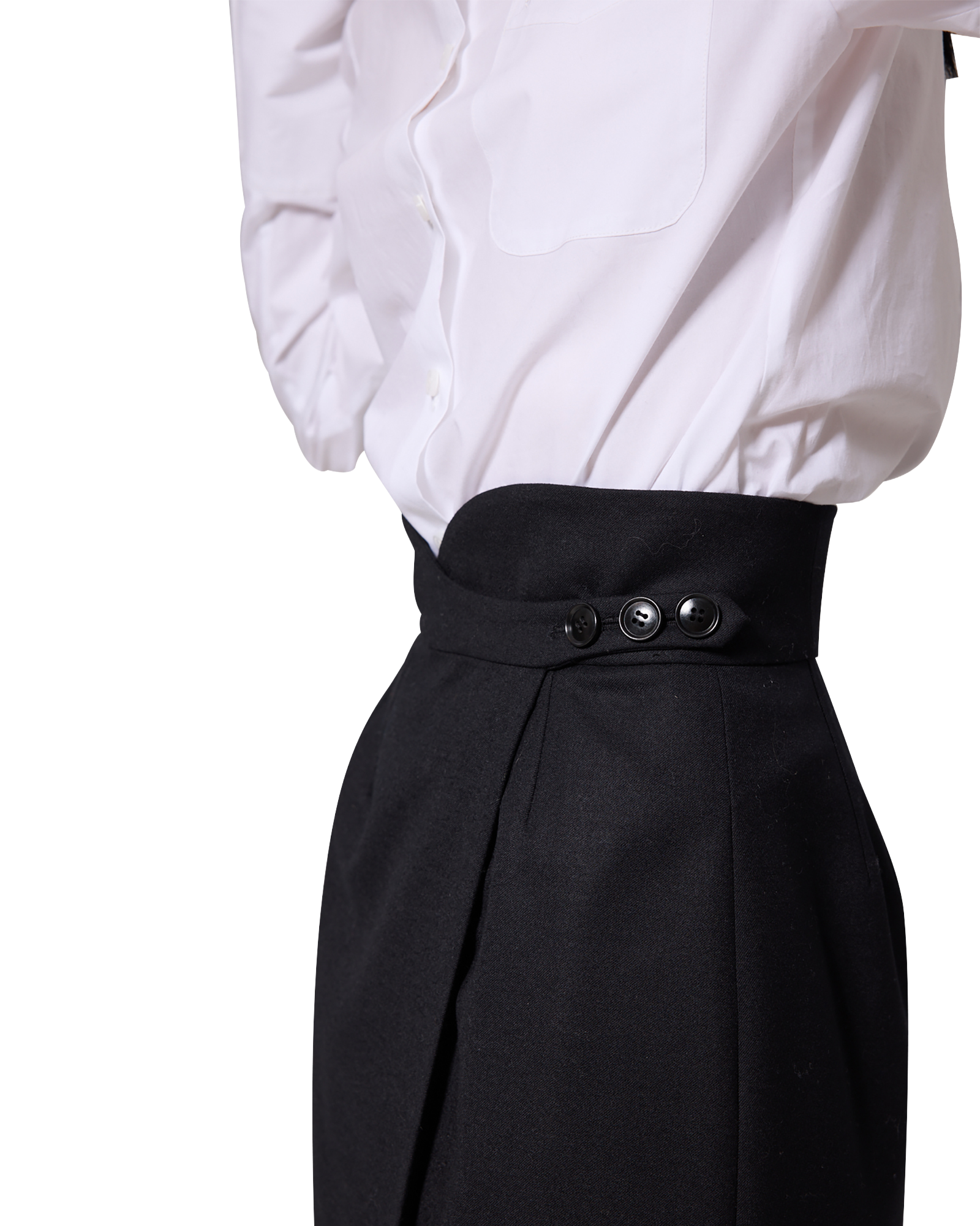 Kimhe Kim - Gabriel Long Skirt (Black) product image 8 | TRAB K-Fashion Australia