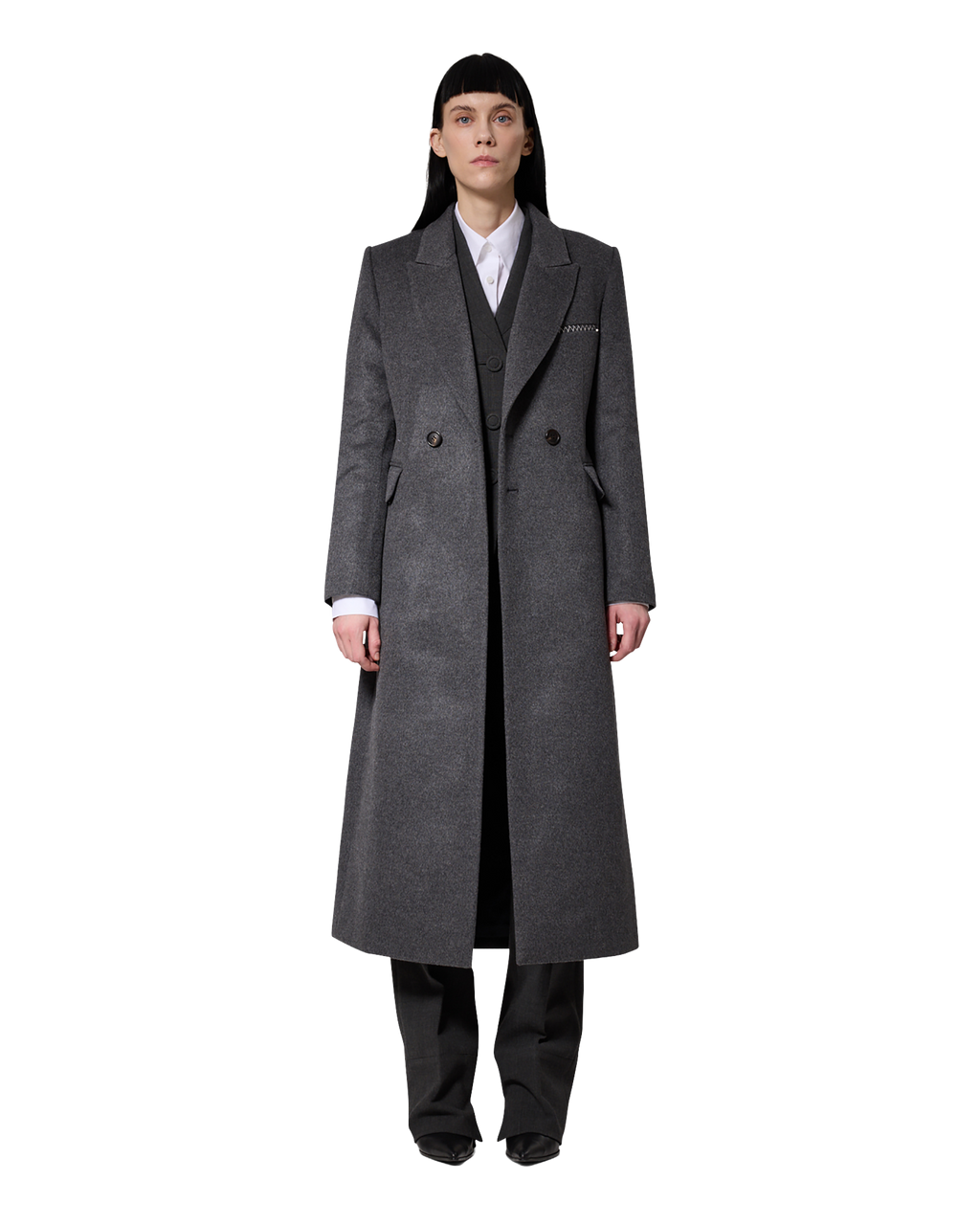 Kimhe Kim - Gabriel Coat (Grey) product image 2 | TRAB K-Fashion Australia