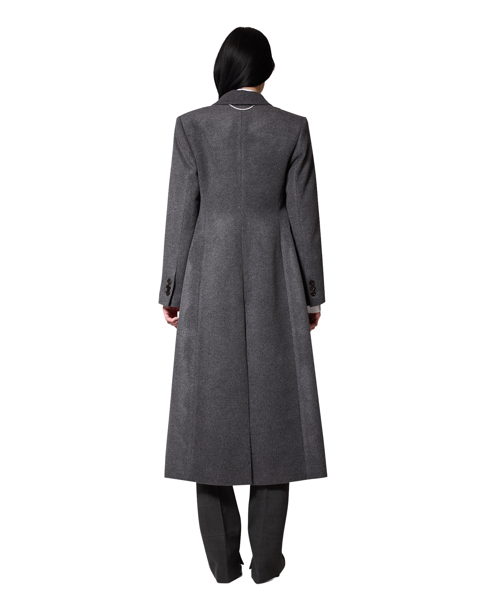 Kimhe Kim - Gabriel Coat (Grey) product image 5 | TRAB K-Fashion Australia