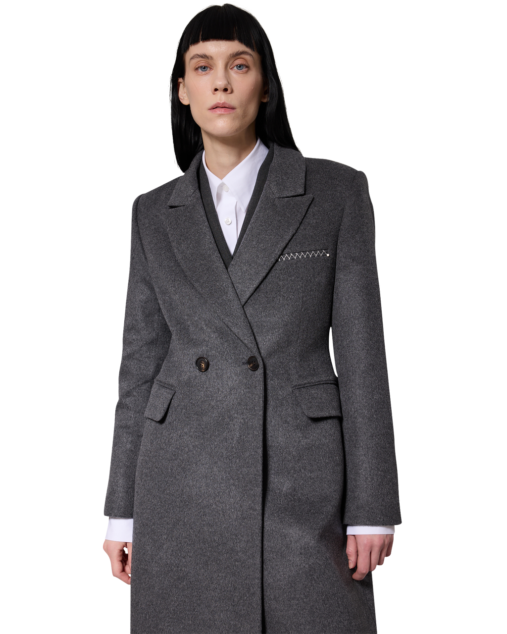 Kimhe Kim - Gabriel Coat (Grey) product image 7 | TRAB K-Fashion Australia