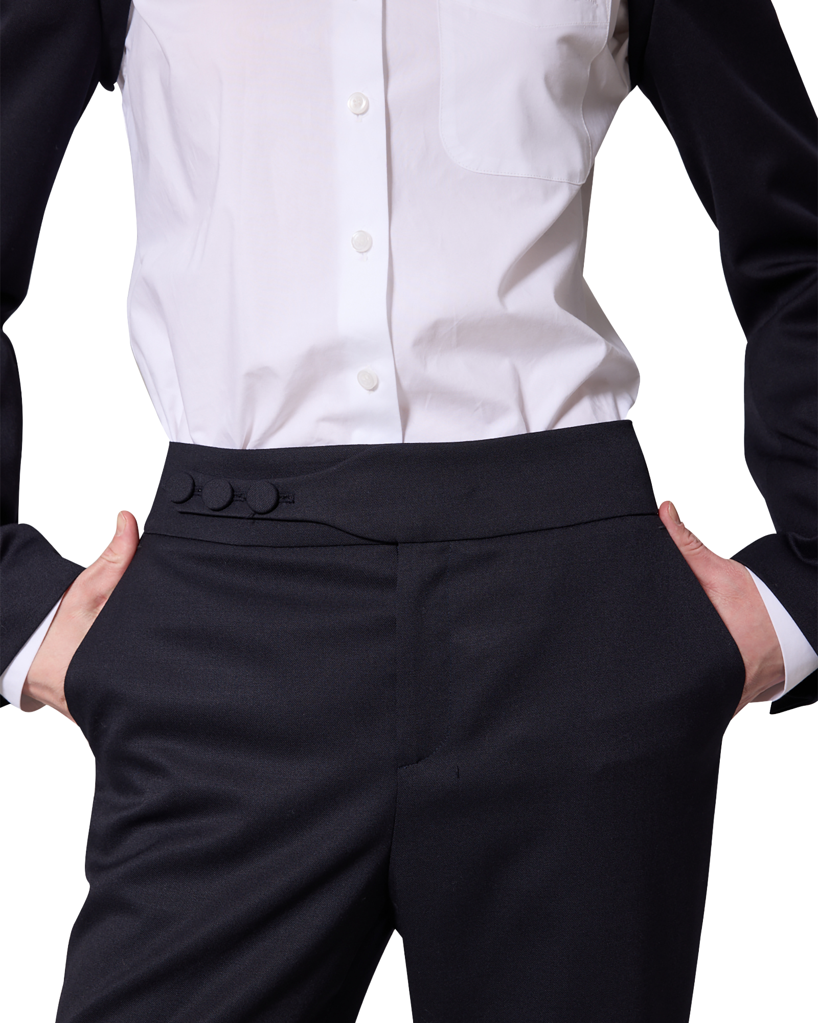 Kimhe Kim - Gabriel Pants (Navy) product image 17 | TRAB K-Fashion Australia