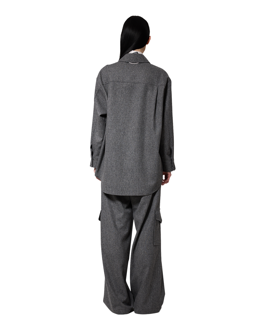 Kimhe Kim - Victor Shirt (Grey) product image 4 | TRAB K-Fashion Australia